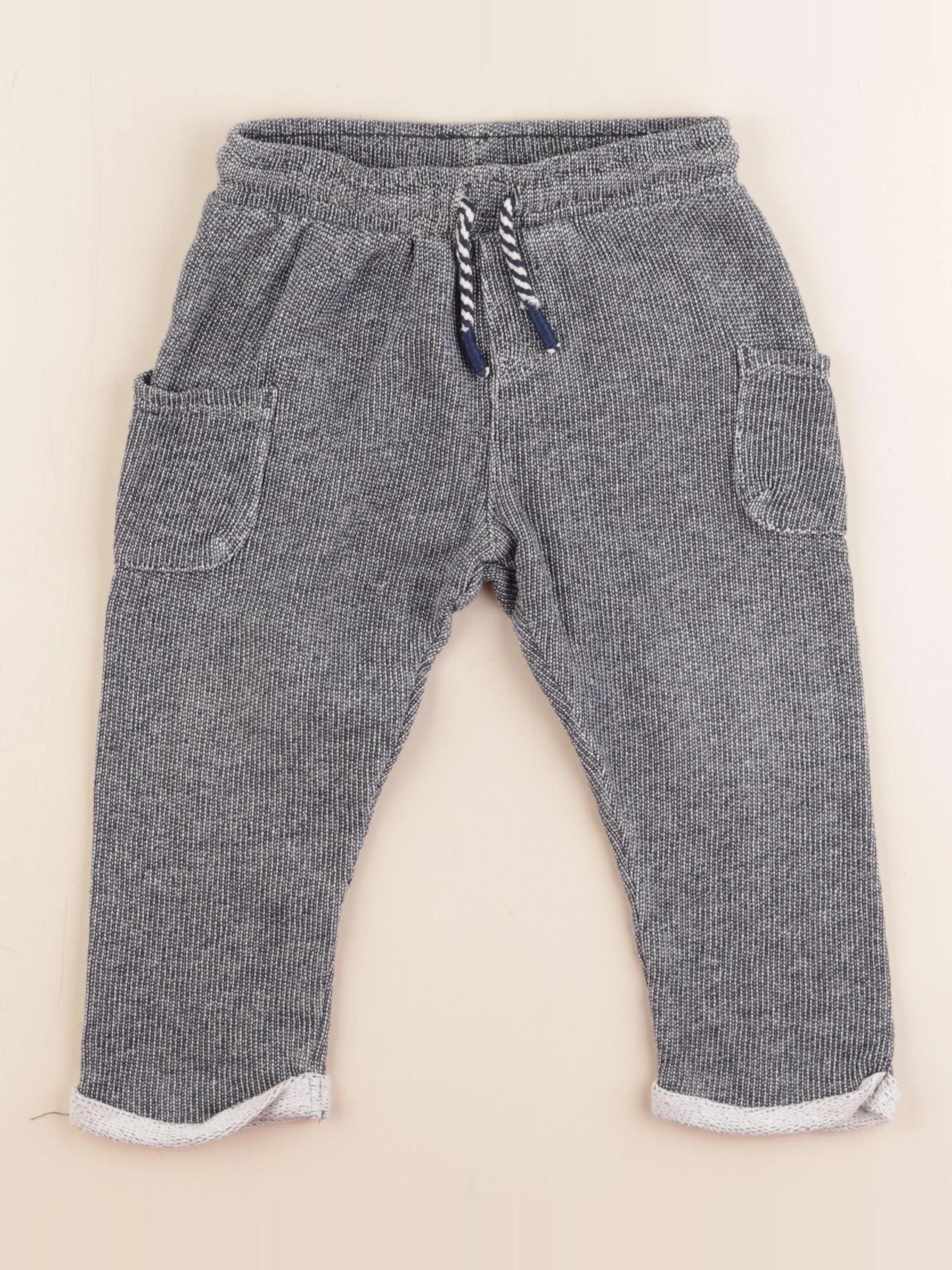 Vertbaudet - pantalon bleu - 24 mois