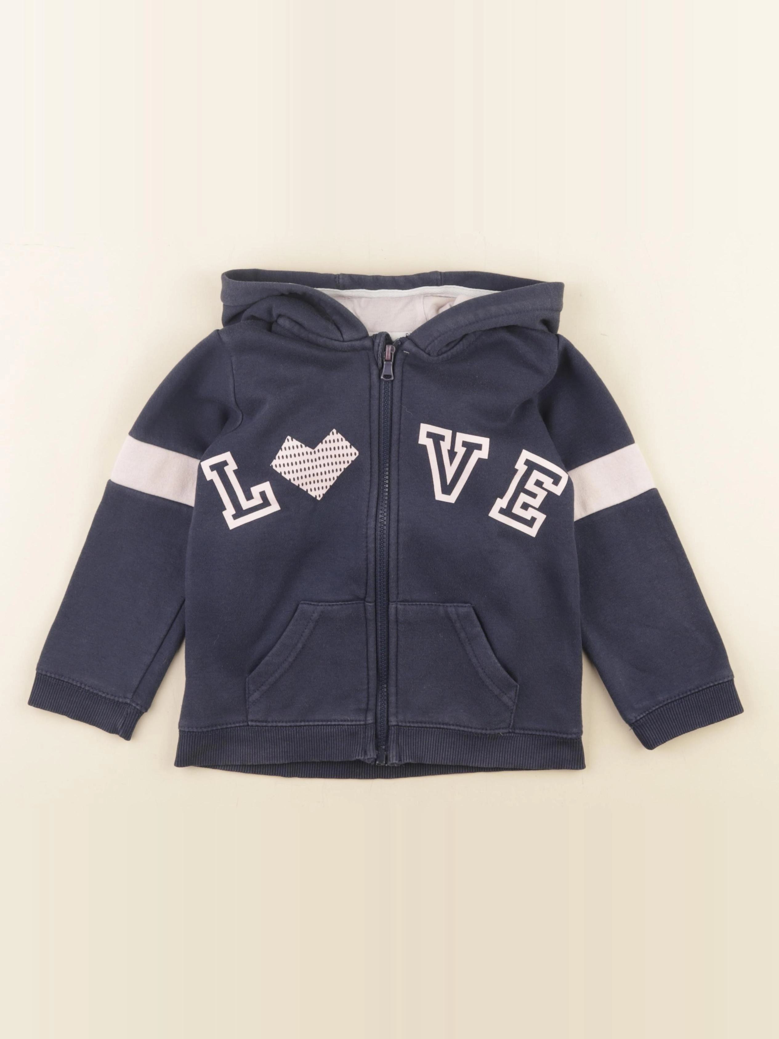 Vertbaudet - sweat bleu - 5 ans