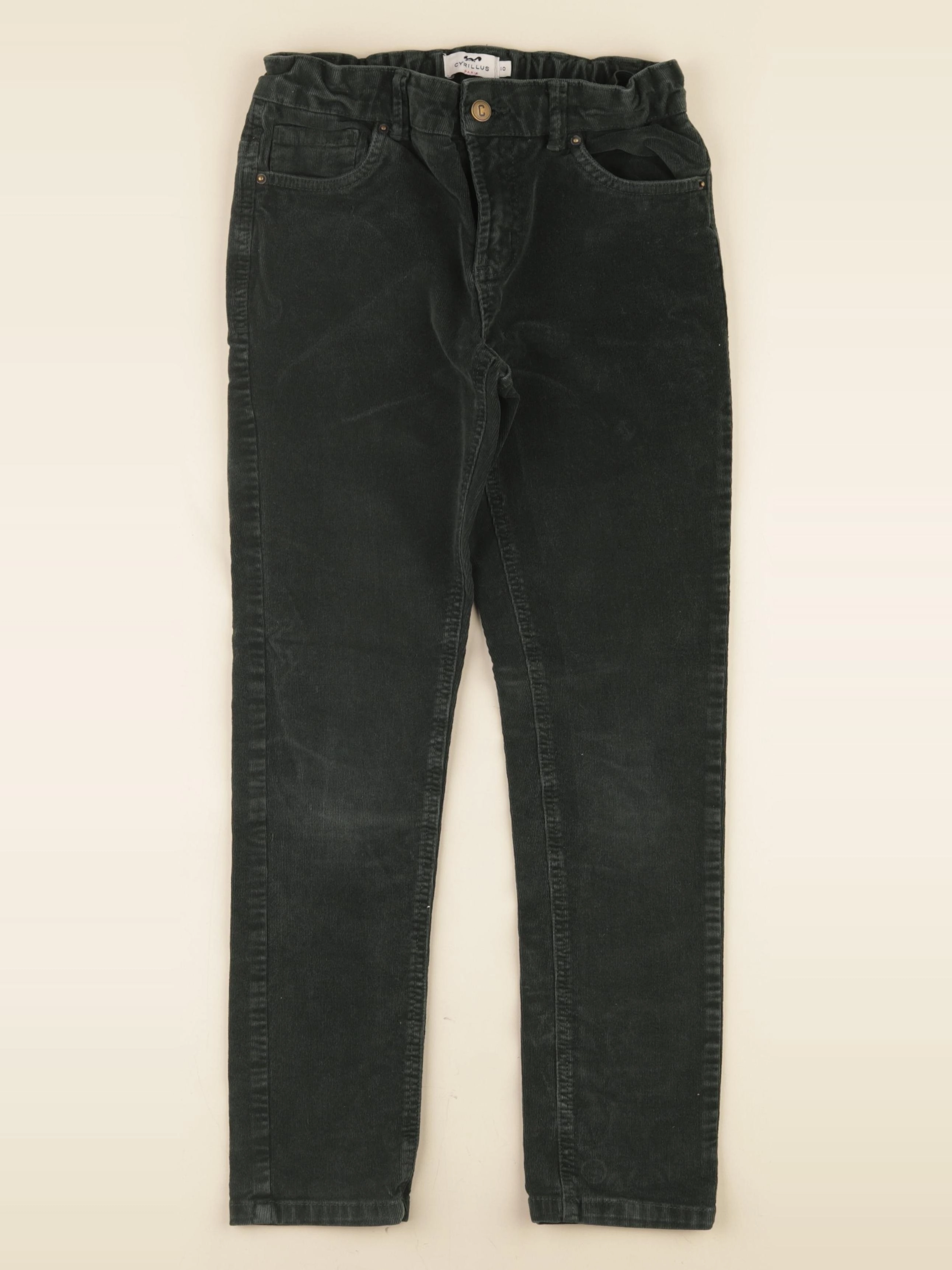 Cyrillus - pantalon vert - 10 ans
