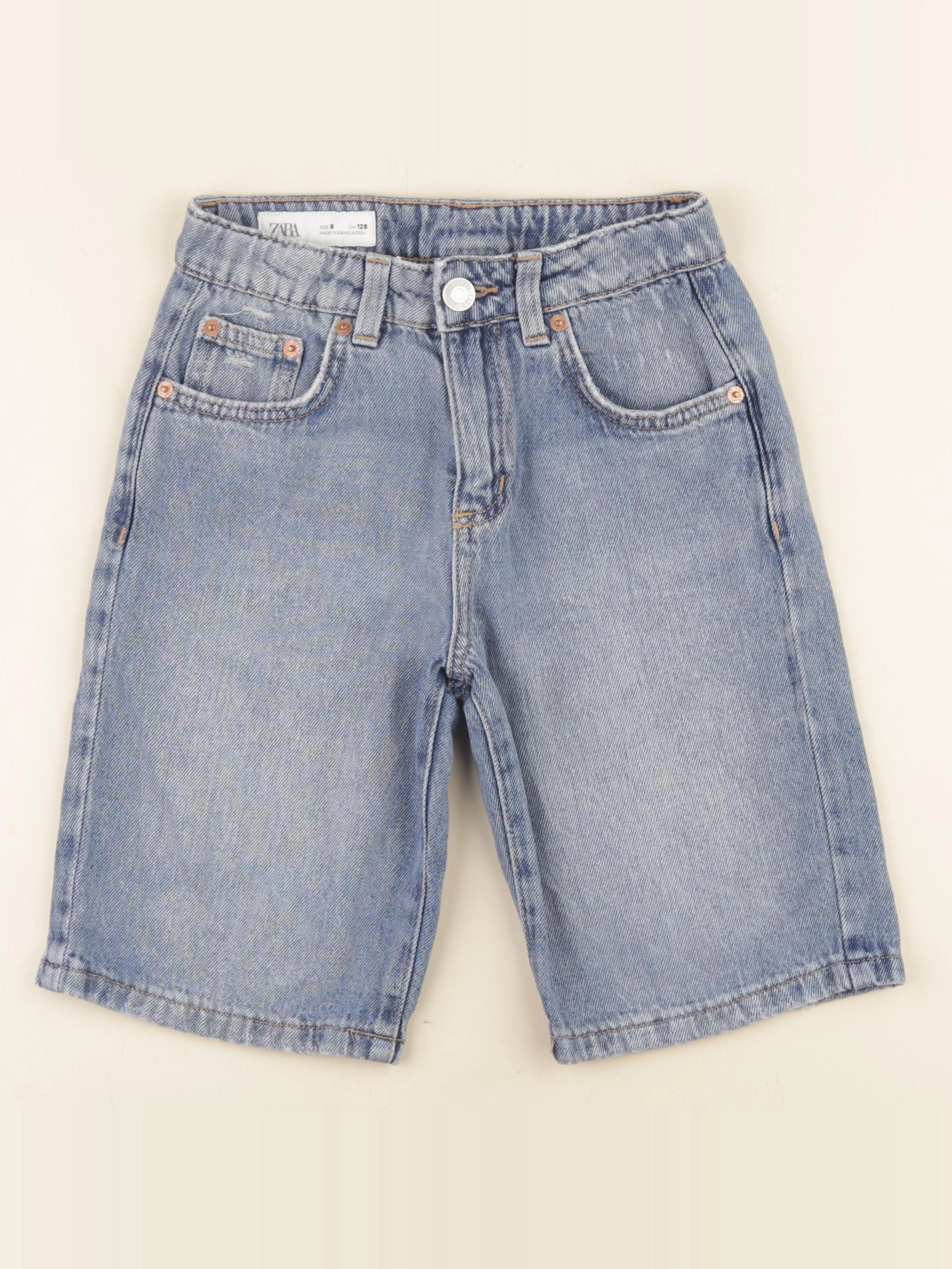 Zara - short bleu - 8 ans