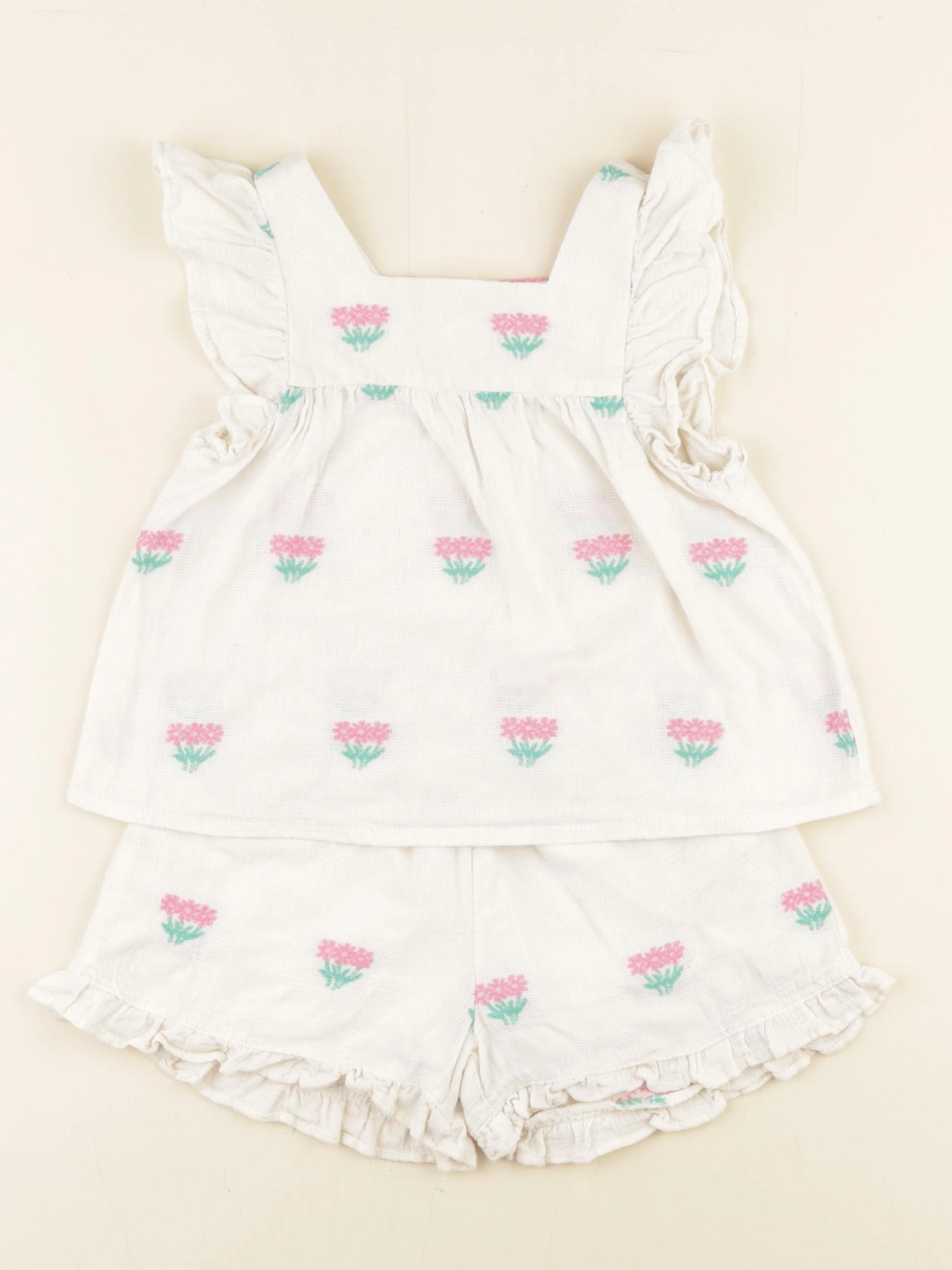 Zara - ensemble blanc - 5 ans