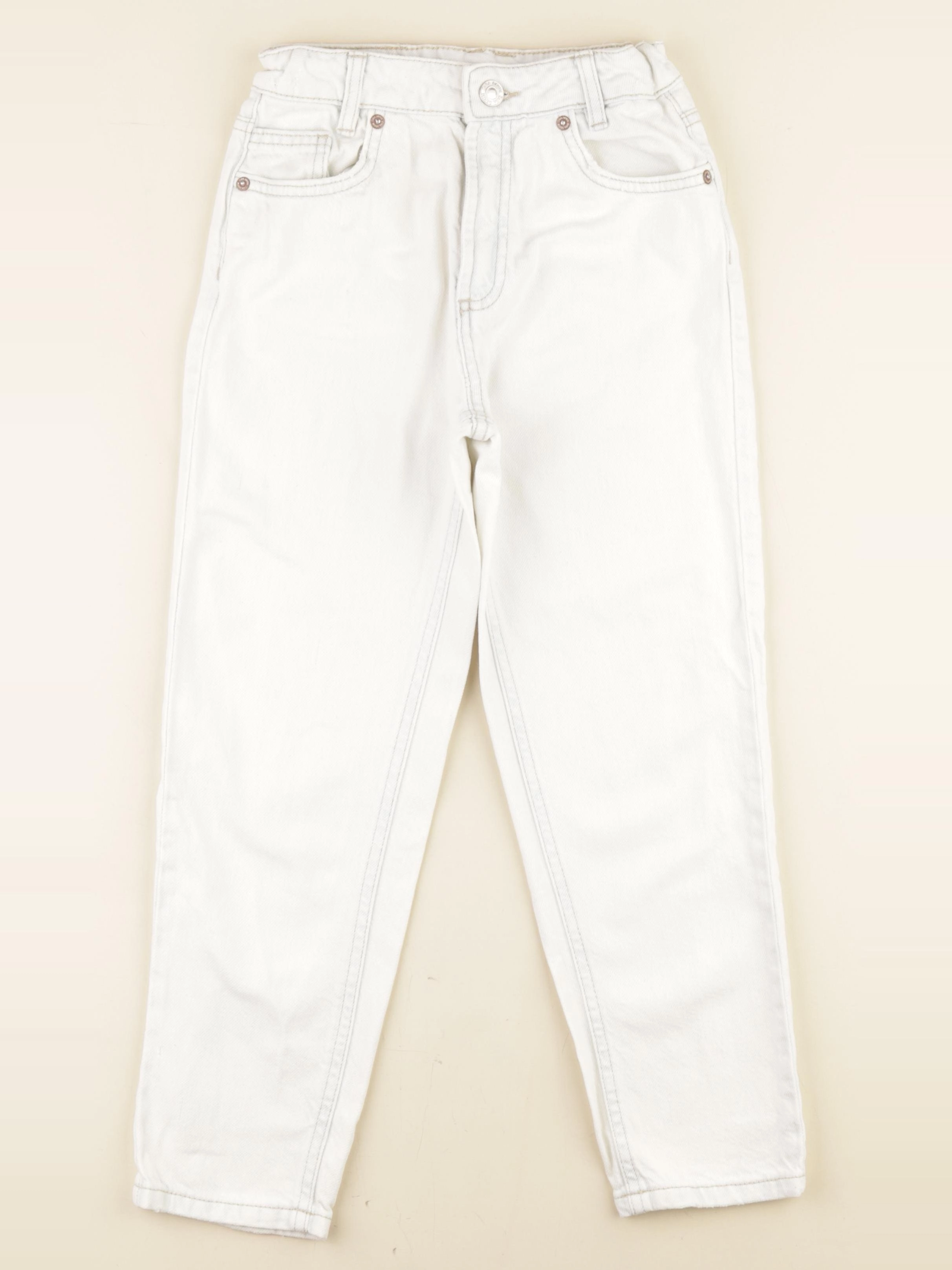 Zara - jean blanc - 8 ans