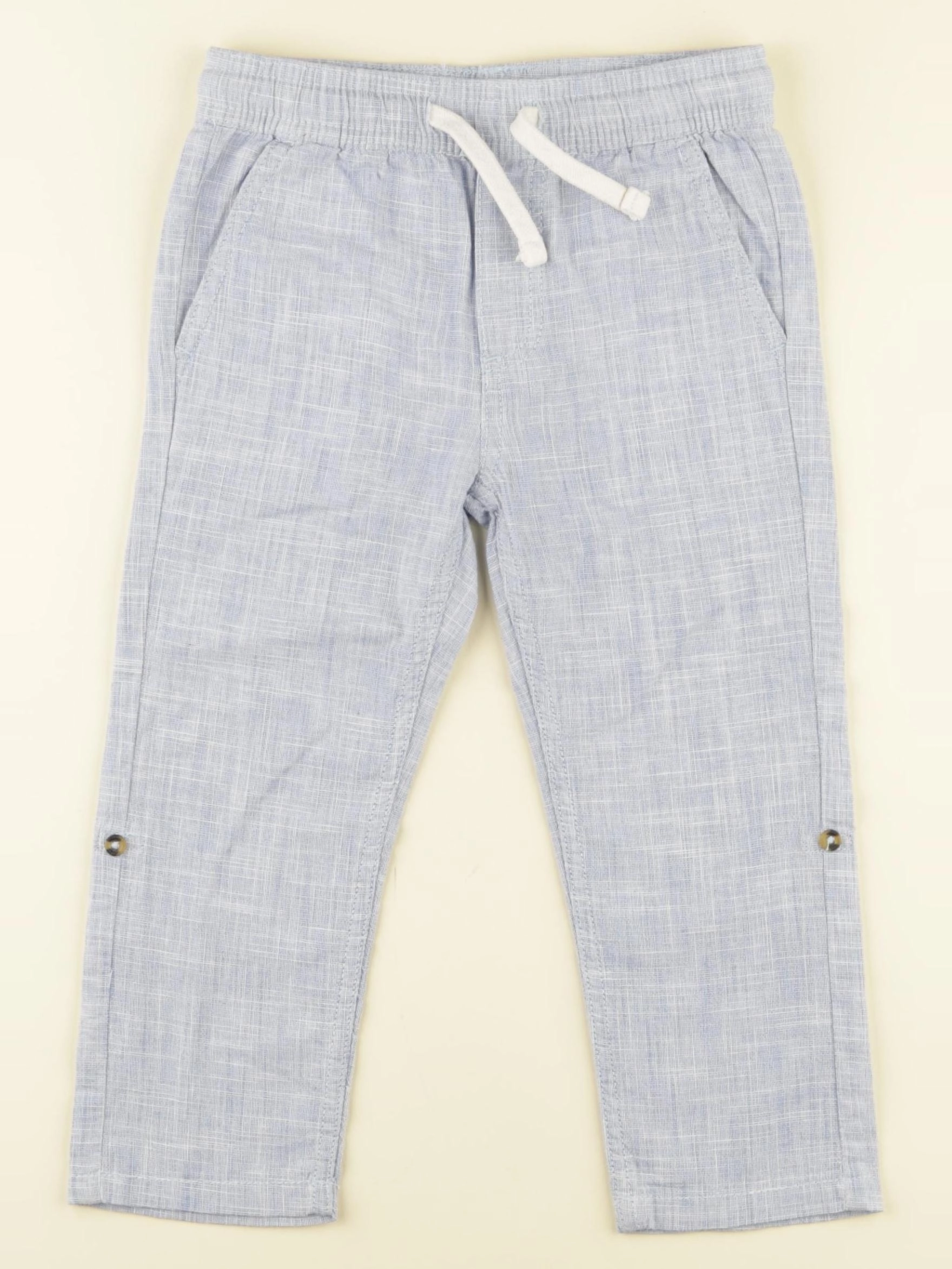 Vertbaudet - pantalon bleu - 3 ans