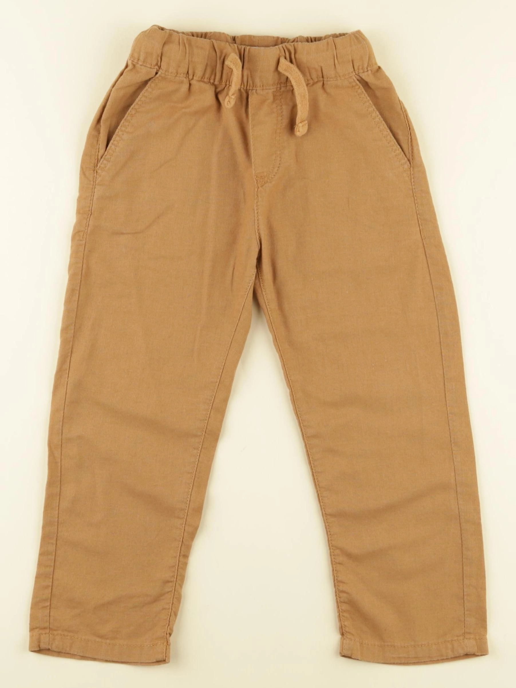 Vertbaudet - pantalon marron - 3 ans