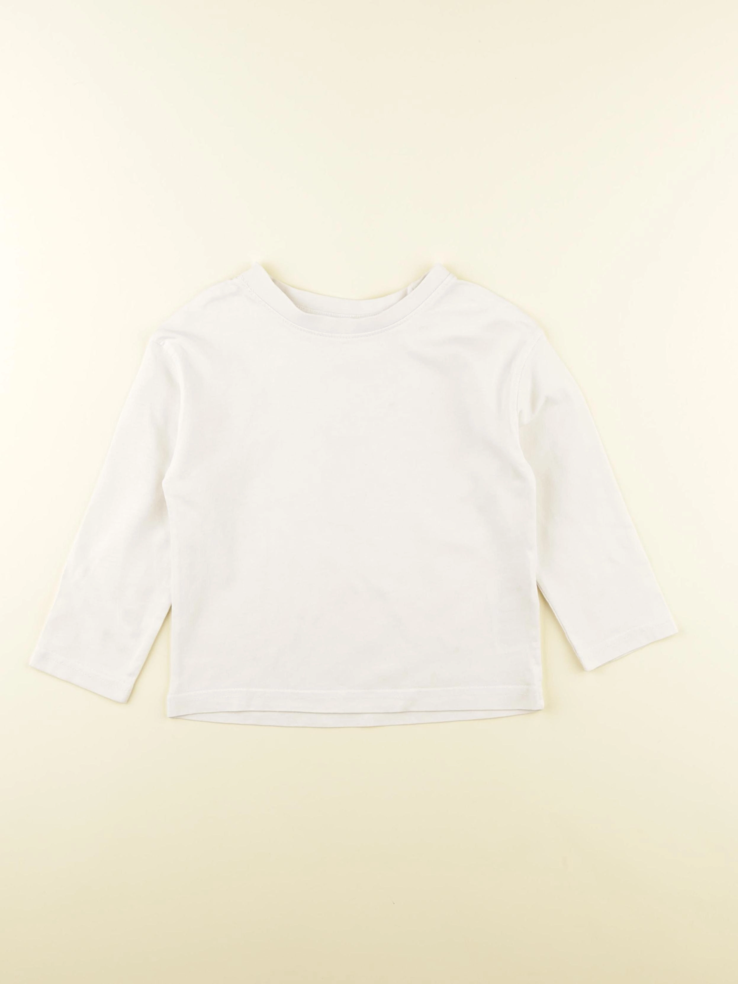Vertbaudet - tee-shirt blanc - 4 ans