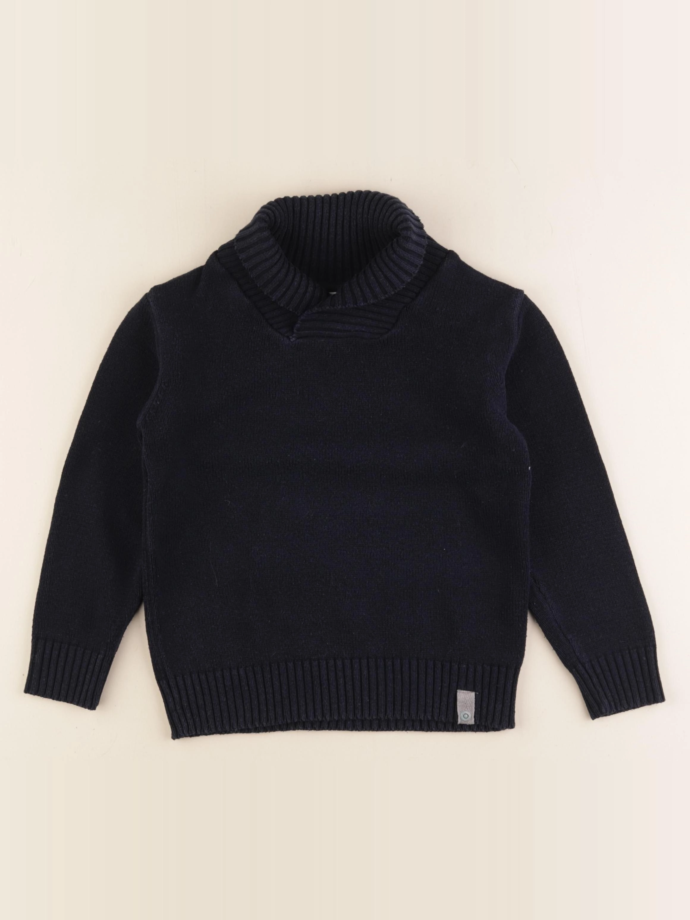 Vertbaudet - pull bleu - 6 ans