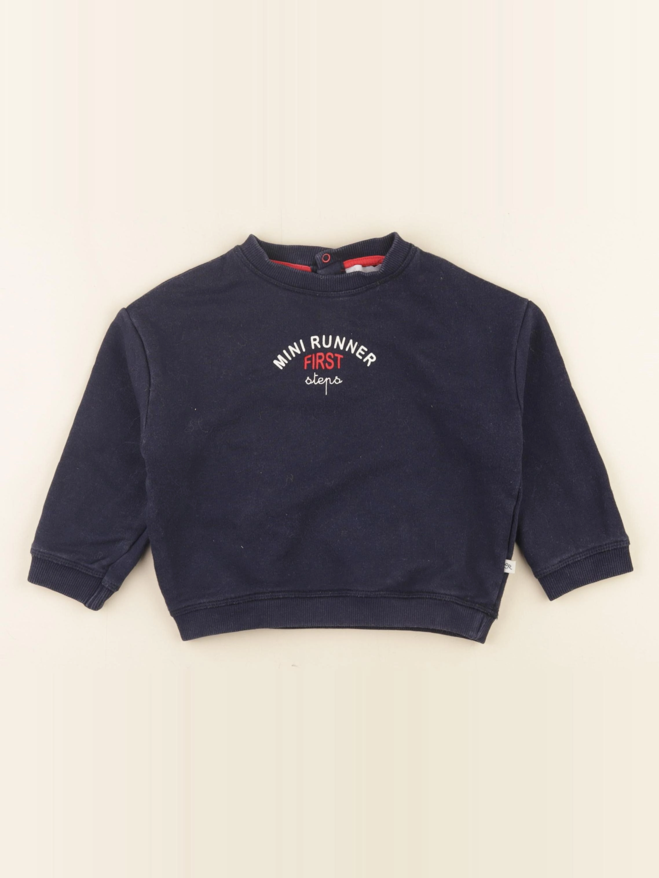 Cadet Rousselle - sweat bleu - 24 mois