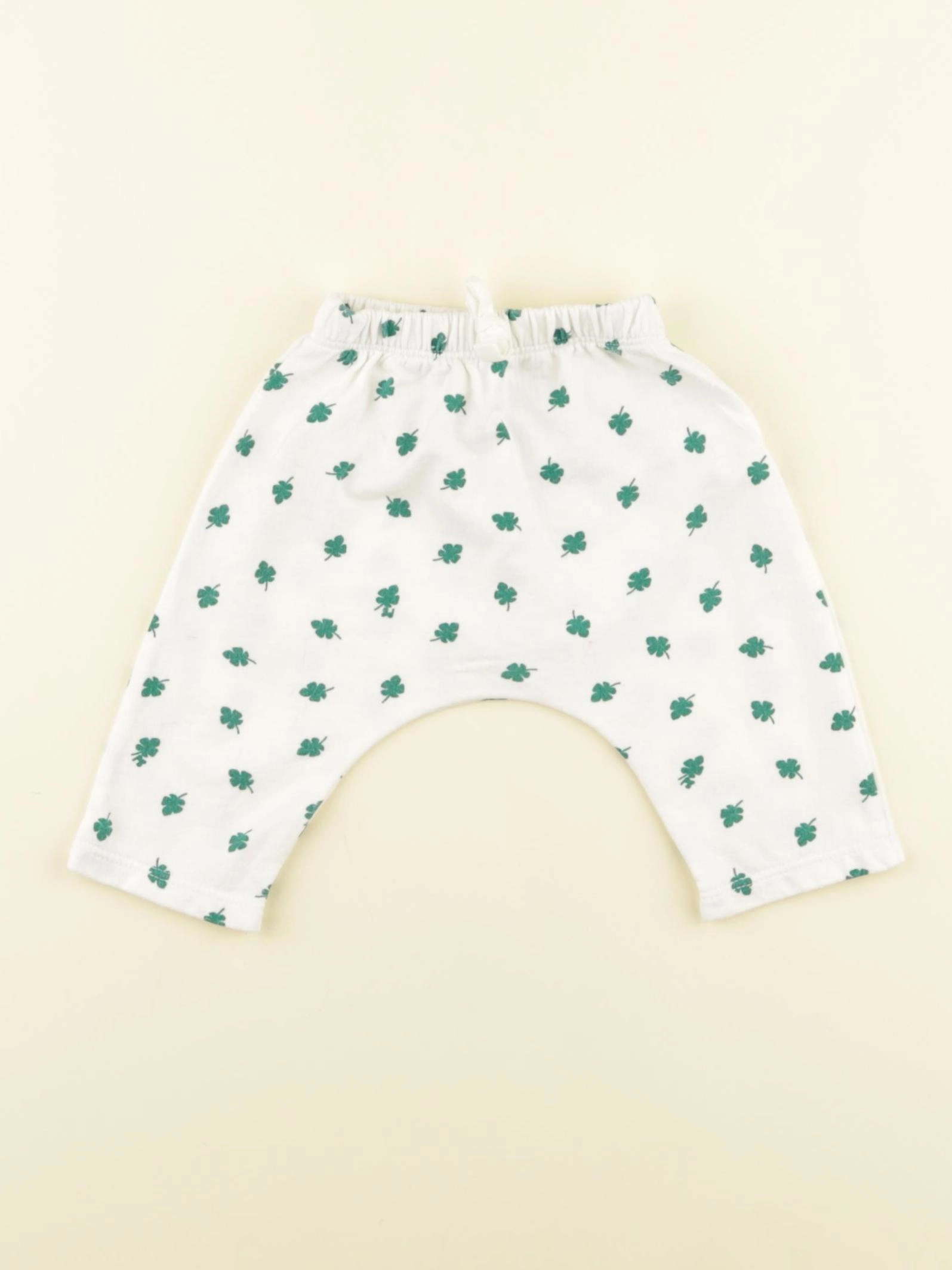 Petit Bateau - sarouel blanc - 1 mois