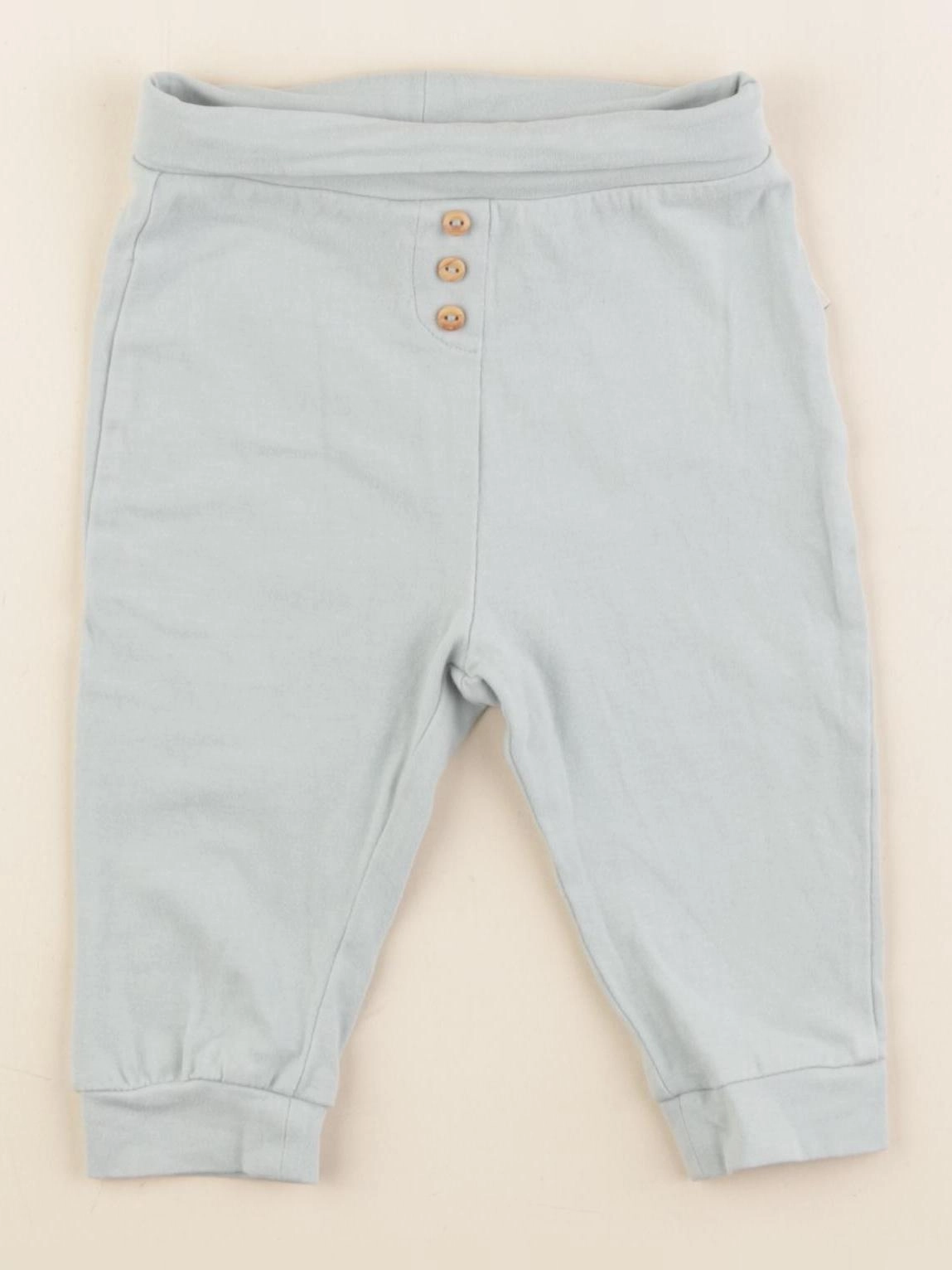 Vertbaudet - legging bleu - 6 mois