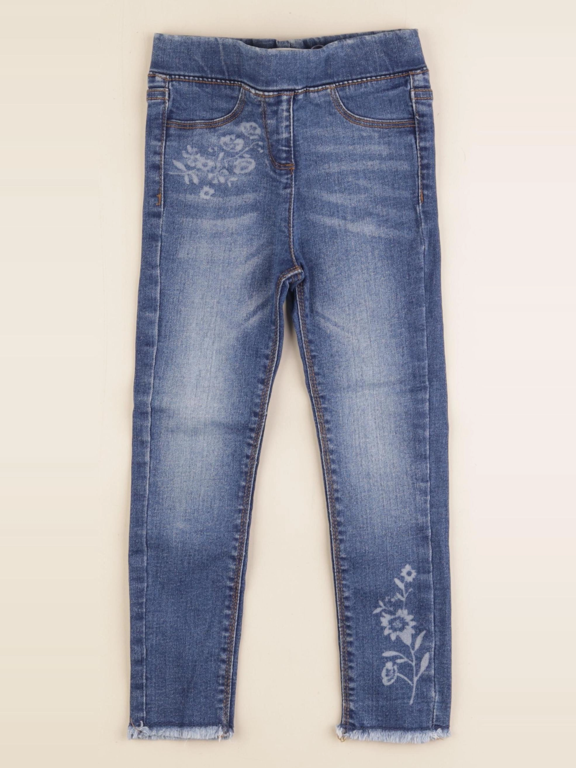 Vertbaudet - jegging bleu - 5 ans