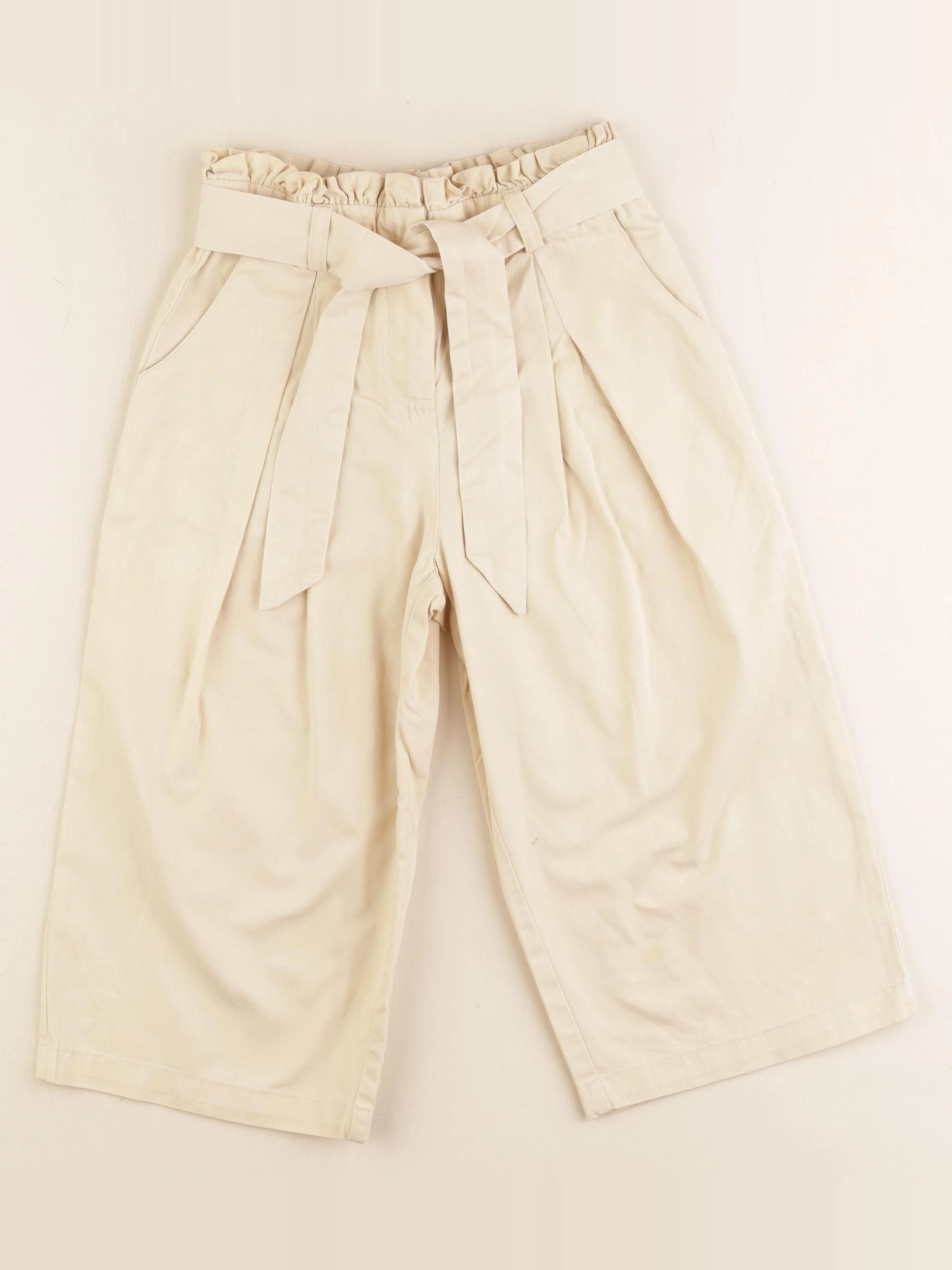 Vertbaudet - pantalon beige - 4 ans