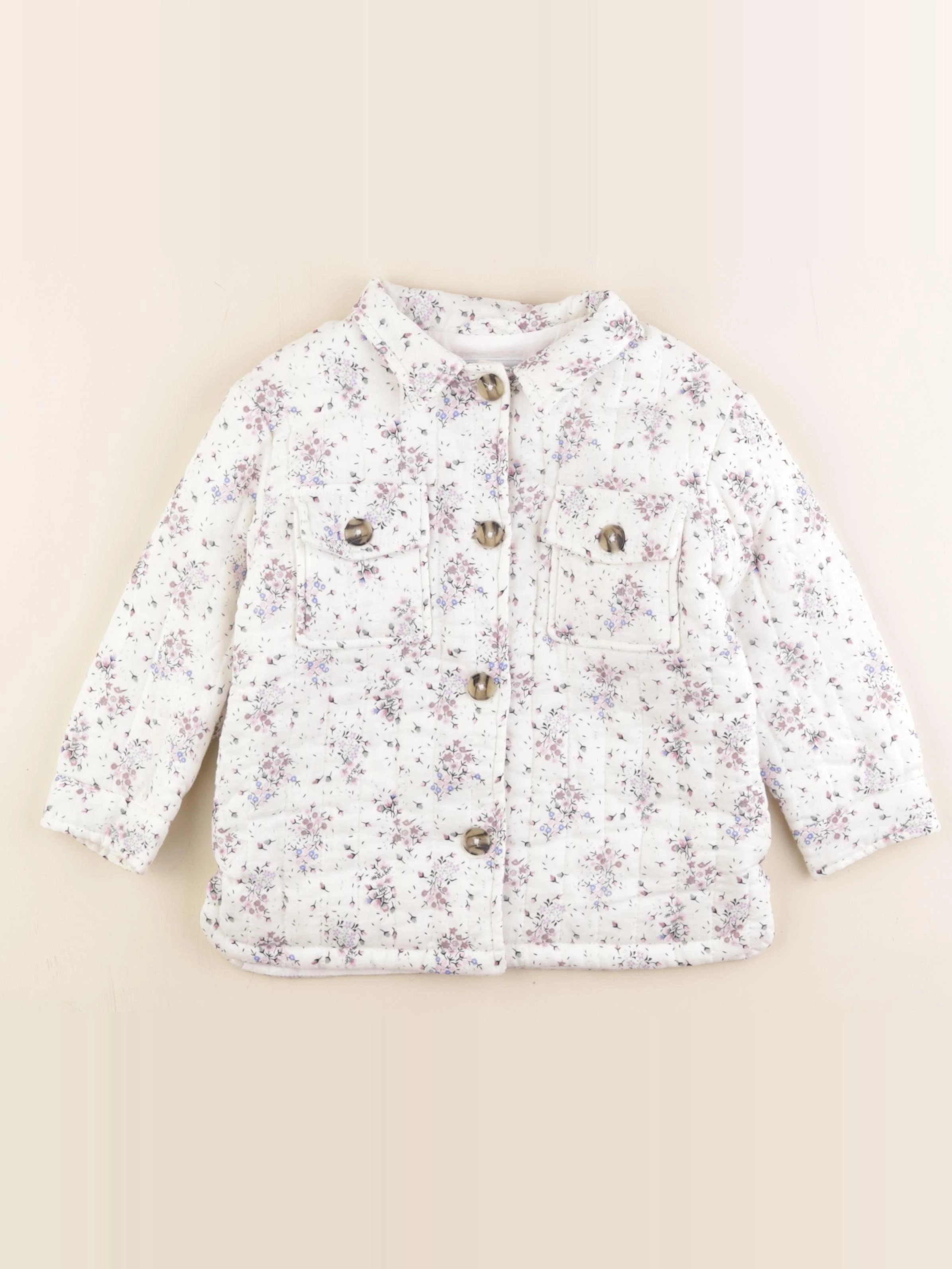 Vertbaudet - veste blanc - 4 ans