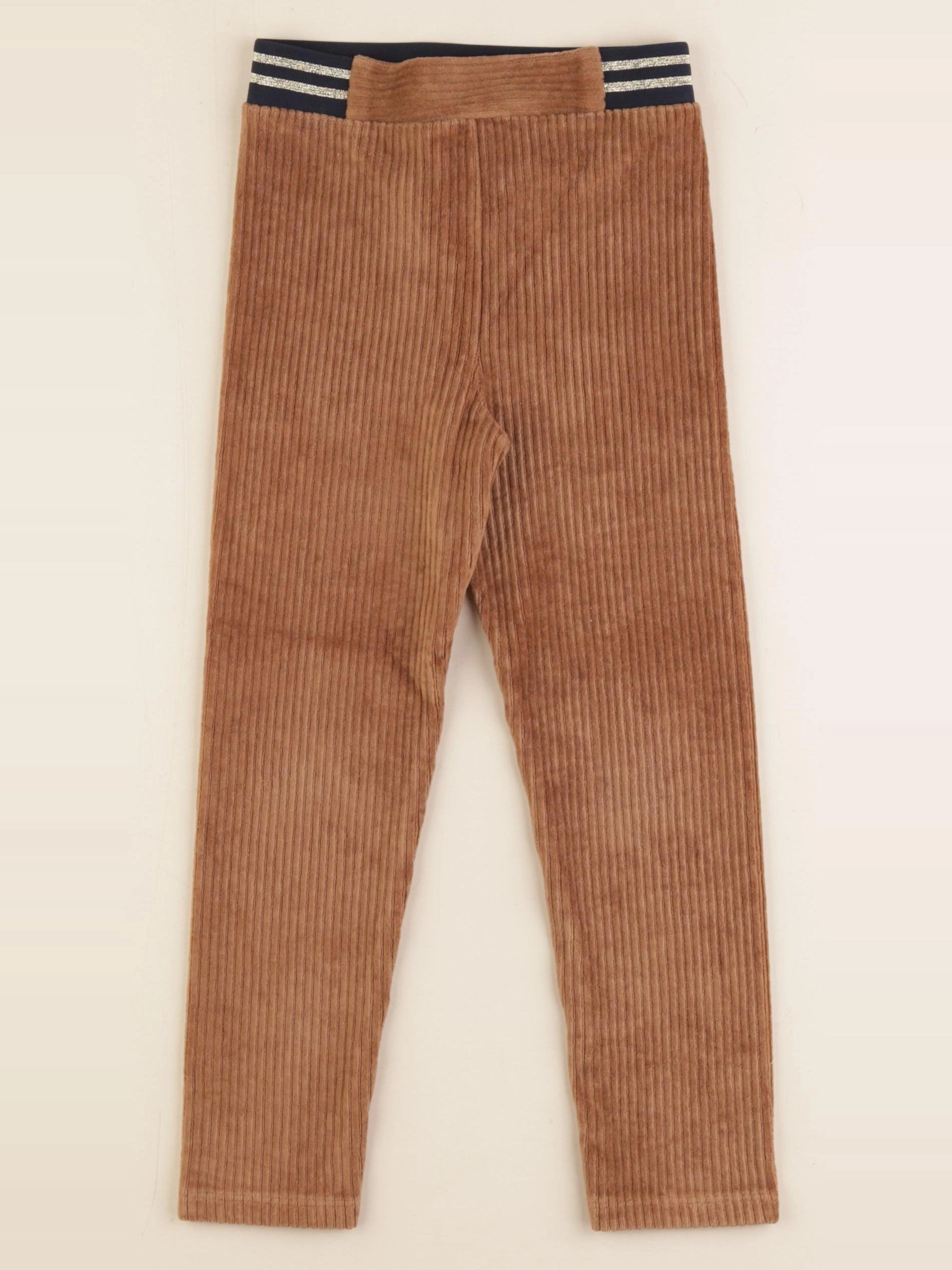 Vertbaudet - legging marron - 5 ans