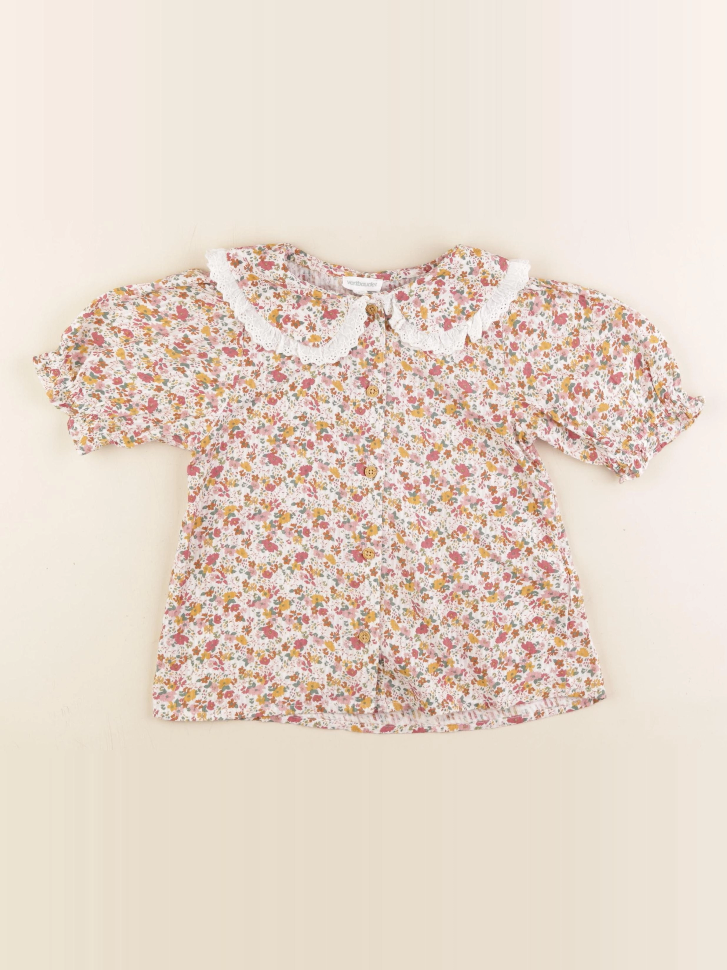 Vertbaudet - blouse multicolore - 6 ans