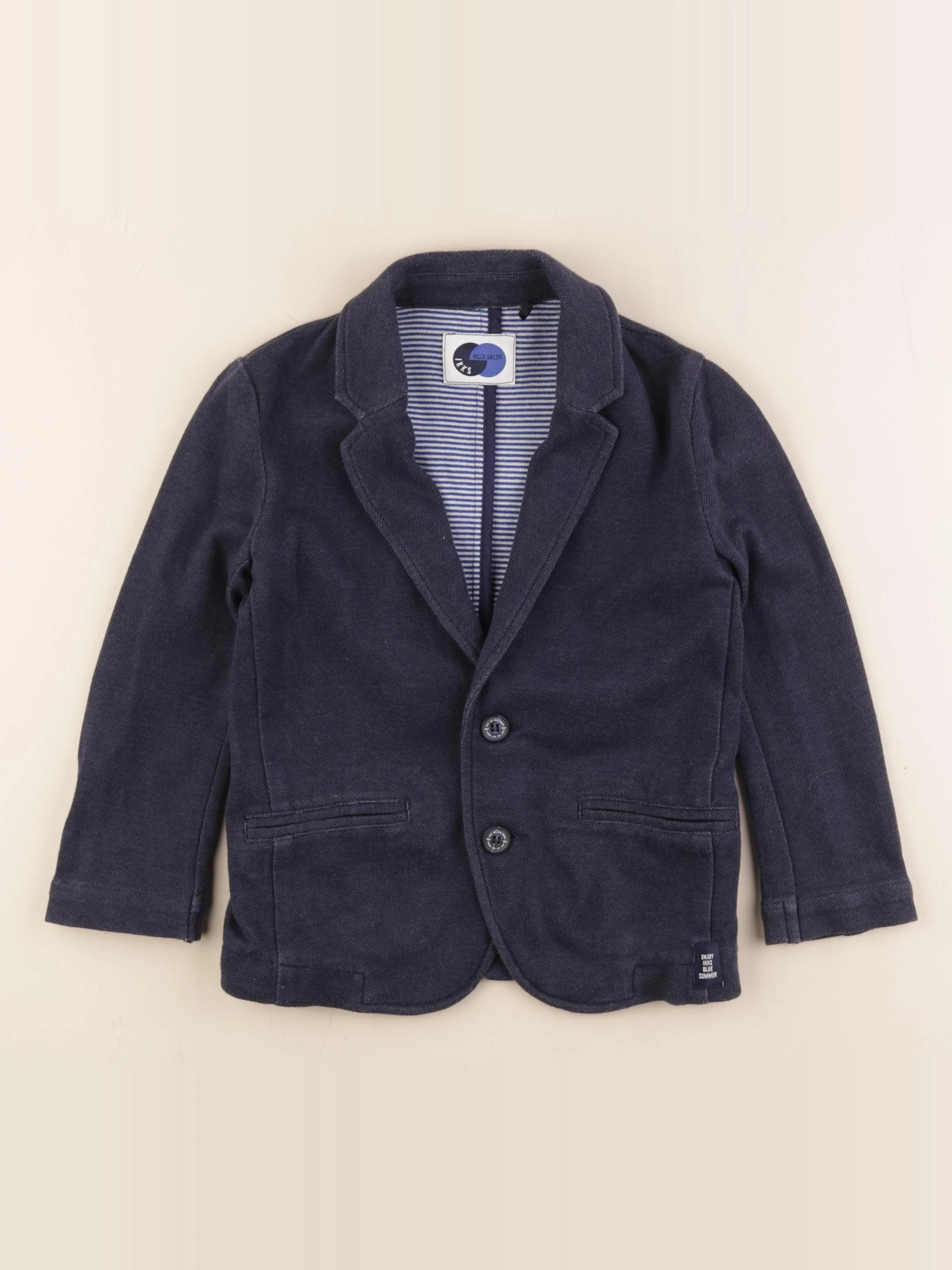 IKKS - veste bleu - 5 ans