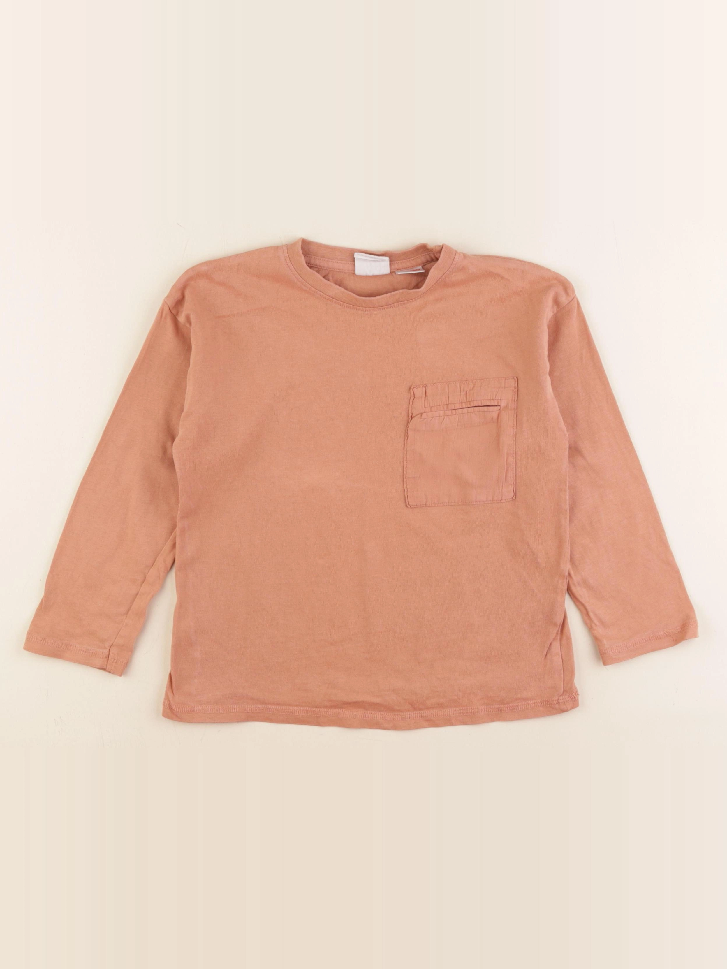 Zara - tee-shirt orange - 3/4 ans