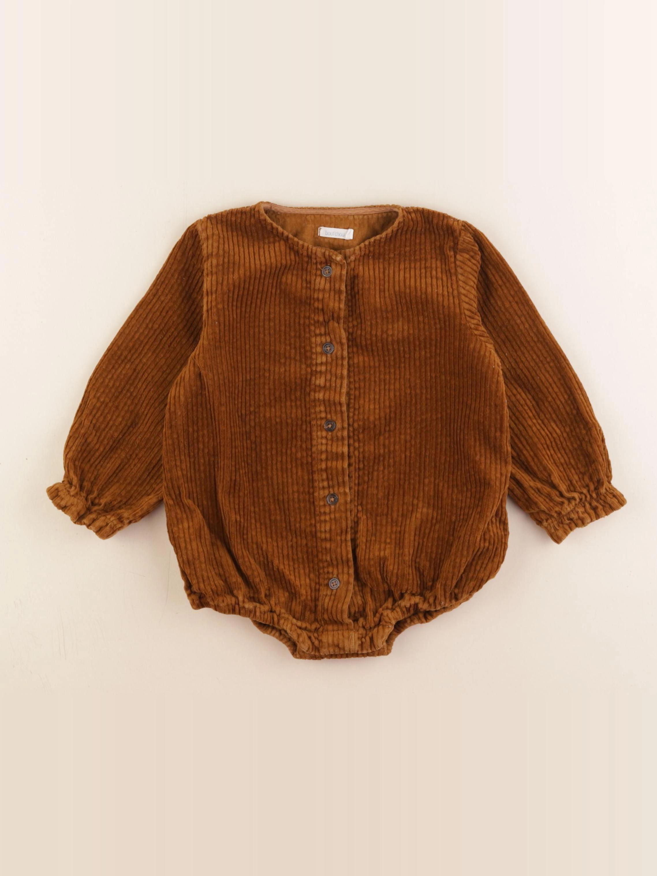 Boutchou - combinaison marron - 18 mois