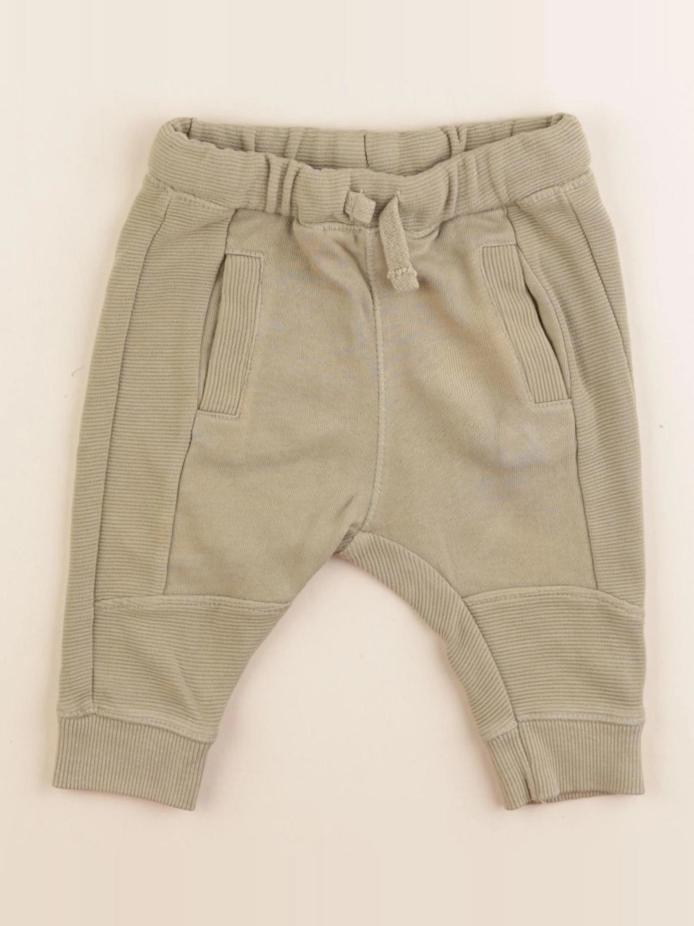 Zara - pantalon vert - 3/6 mois