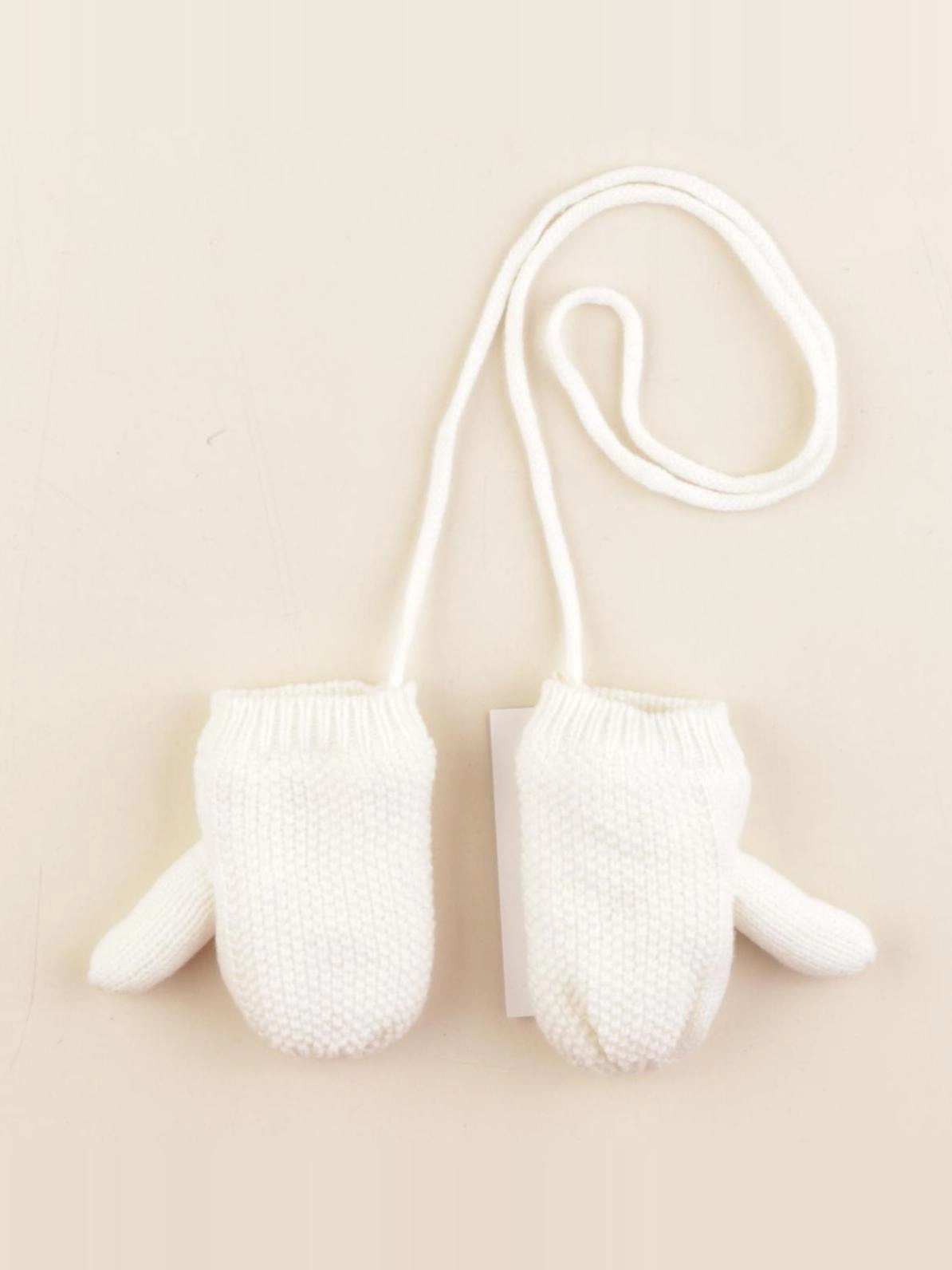 Boutchou - moufles blanc - 24/36 mois