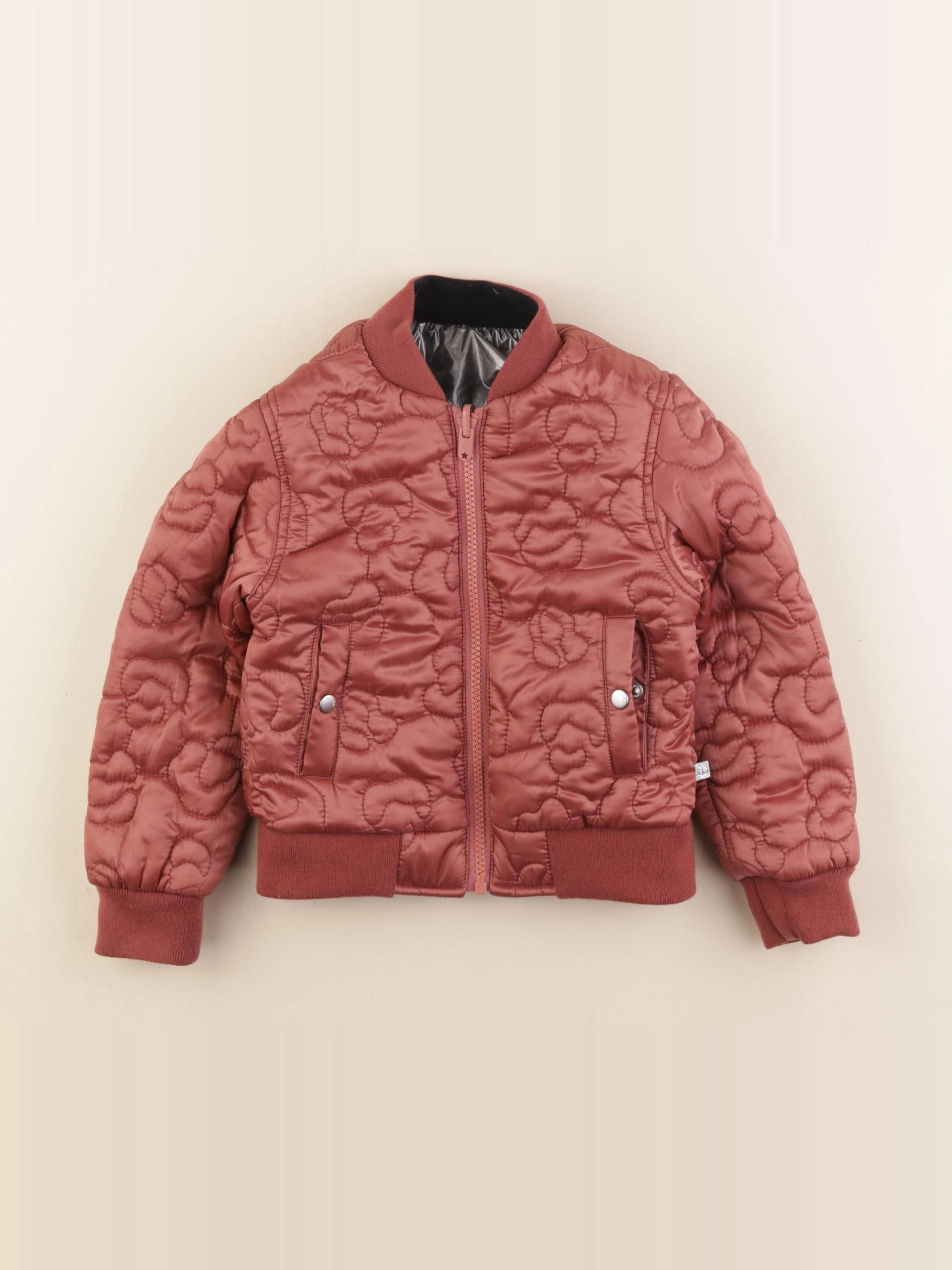 IKKS - doudoune réversible argent, rose - 4 ans