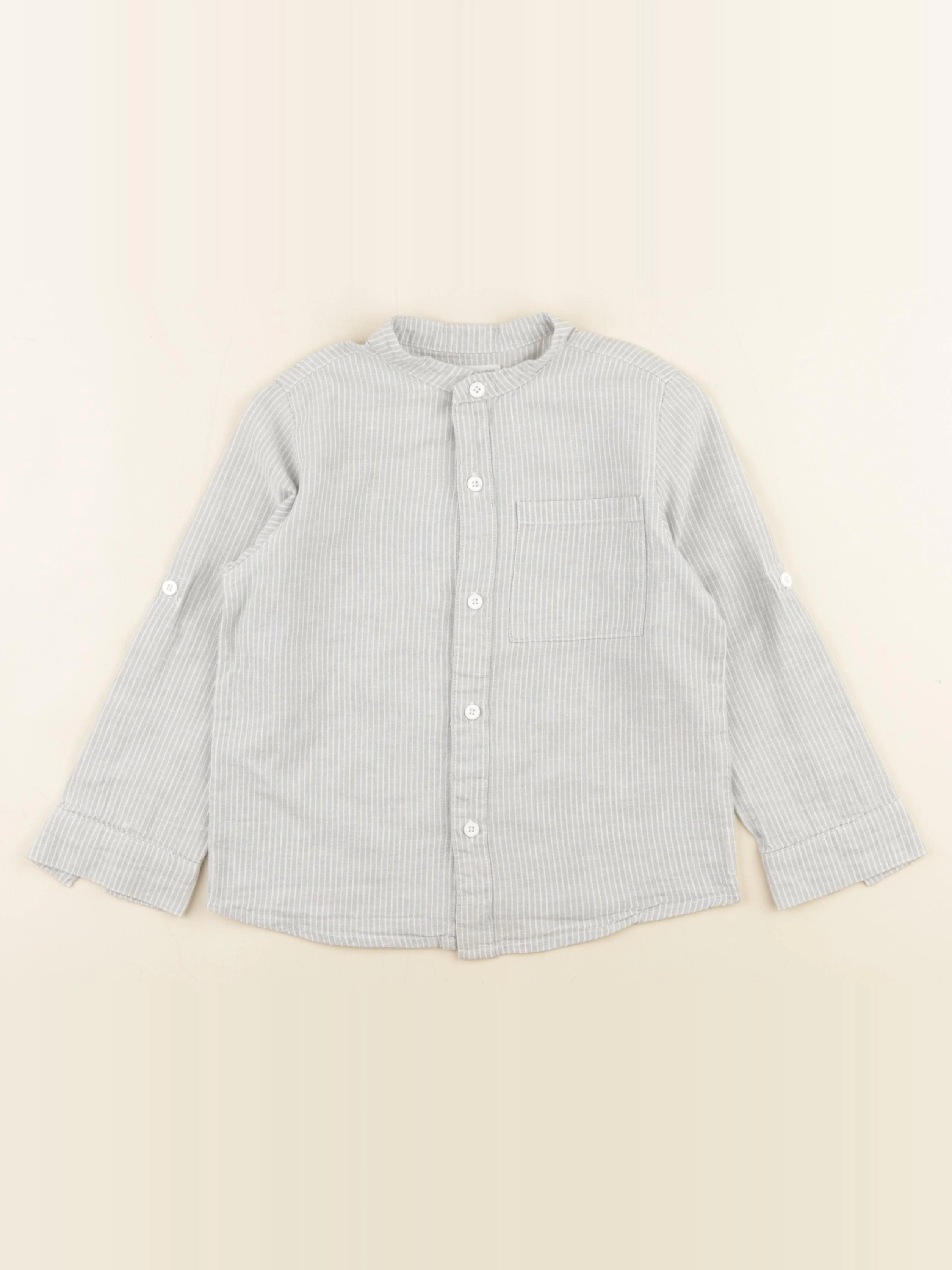 Vertbaudet - chemise multicolore - 6 ans