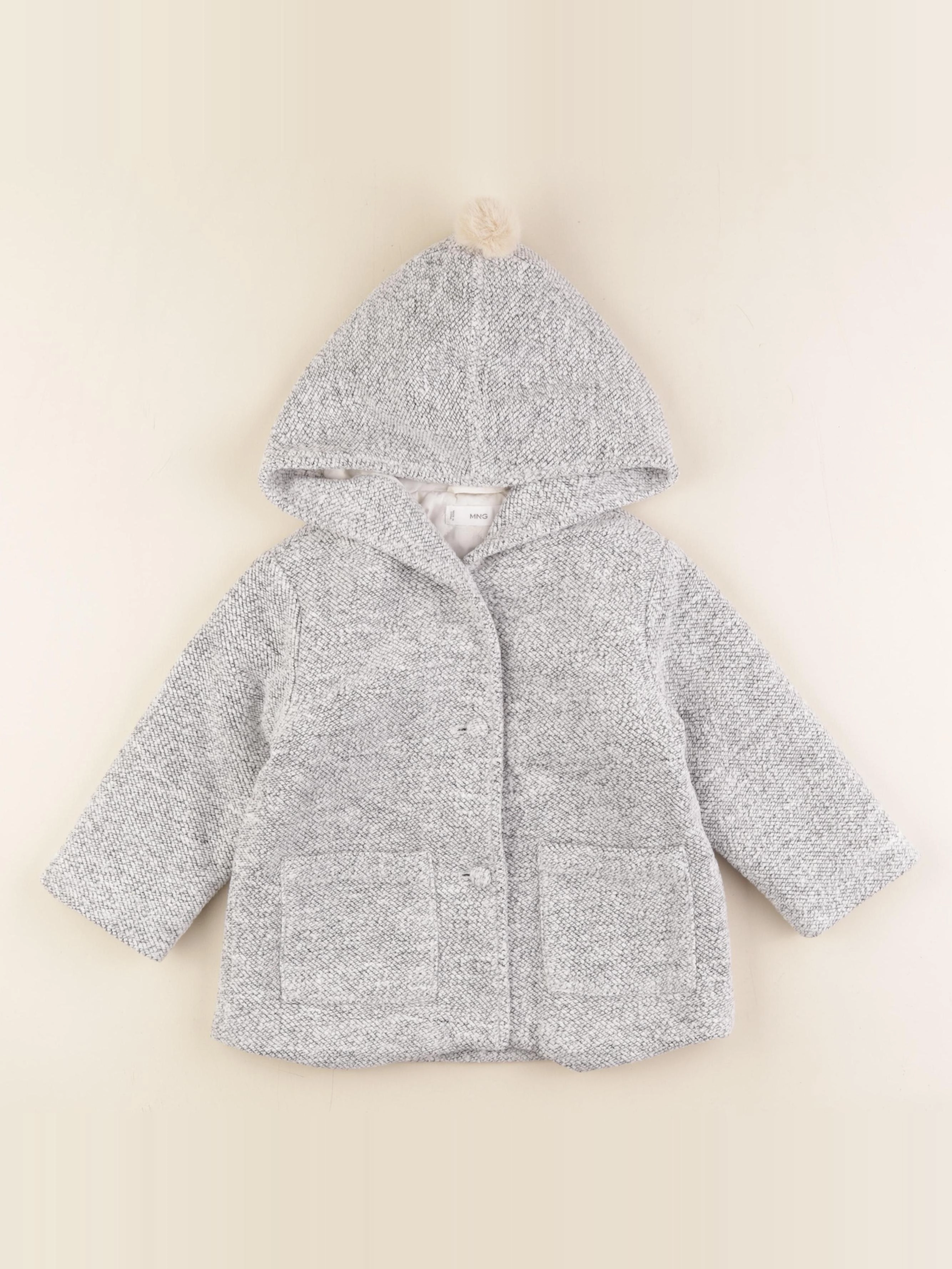 Mango - veste gris - 18/24 mois