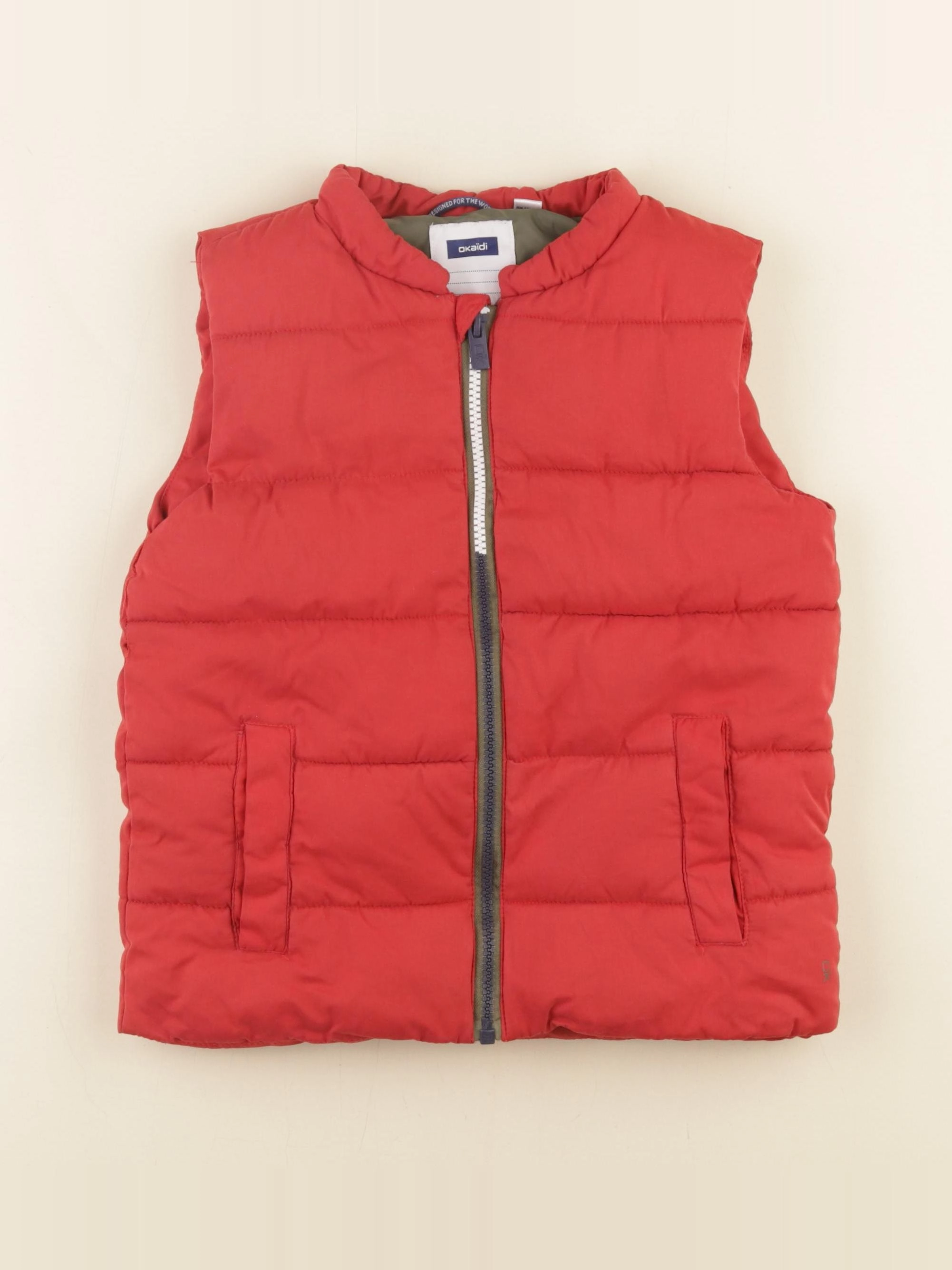 Okaidi - doudoune rouge - 8 ans