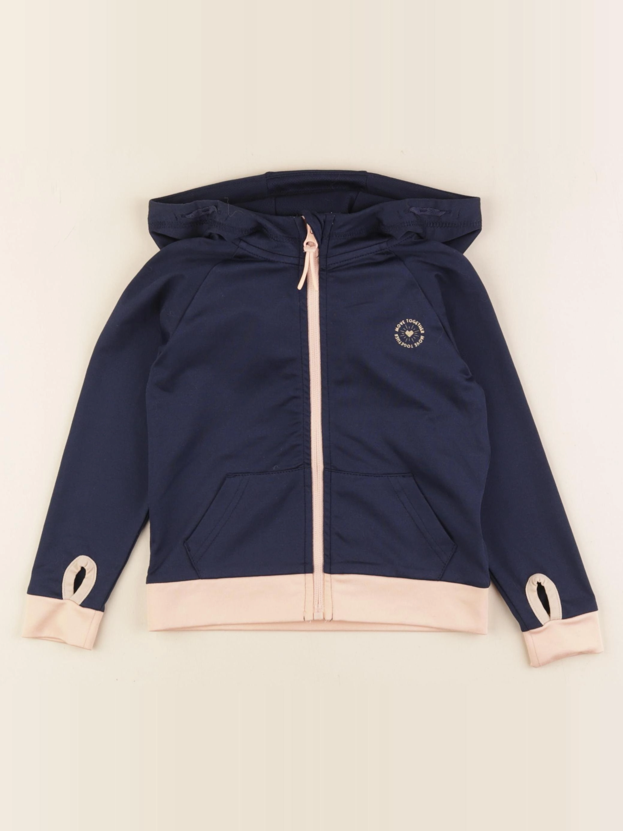 Vertbaudet - sweat de sport bleu - 3 ans