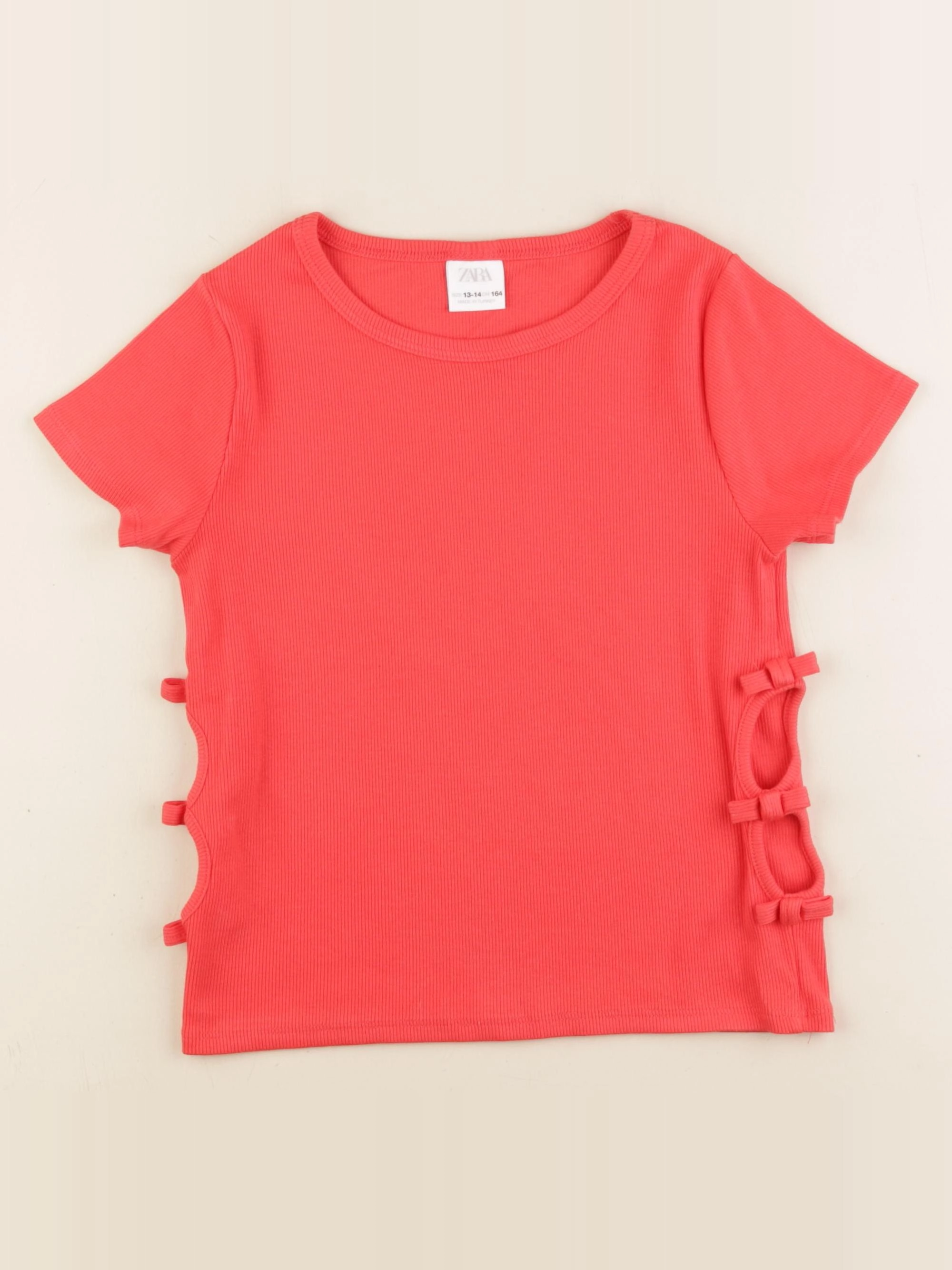 Zara - tee-shirt rouge - 13/14 ans