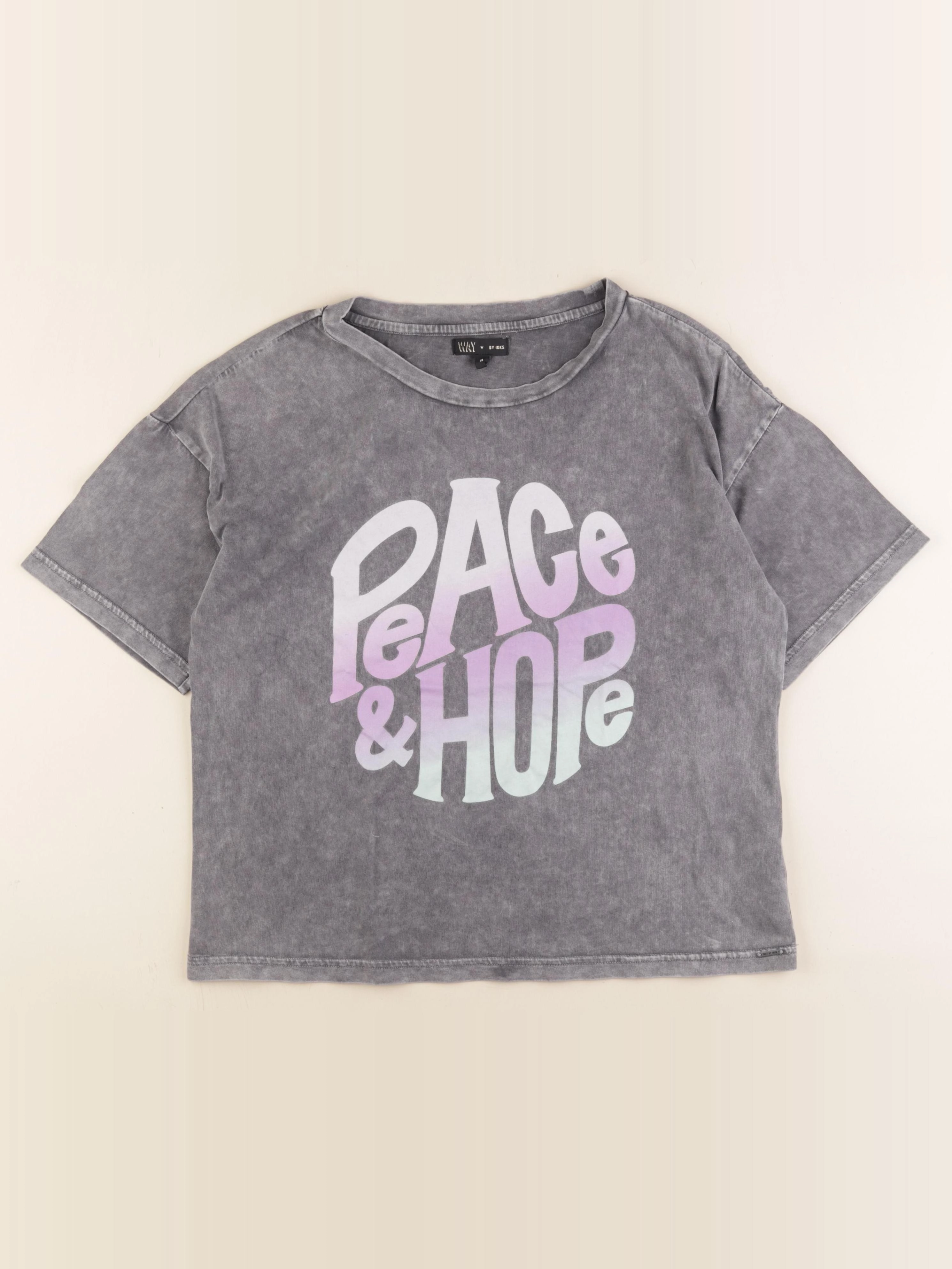 IKKS - tee-shirt gris - 16 ans