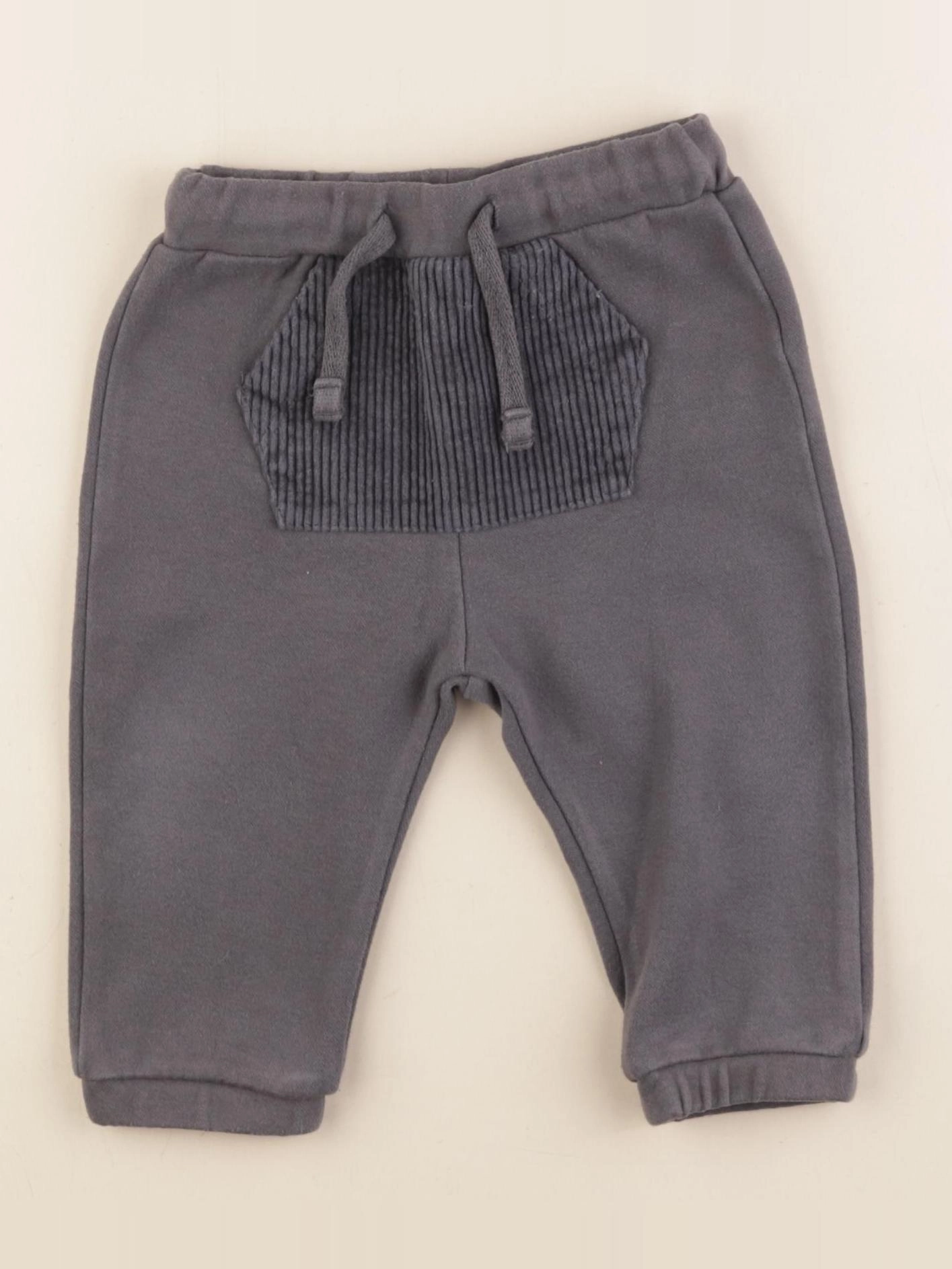 Vertbaudet - pantalon gris - 12 mois