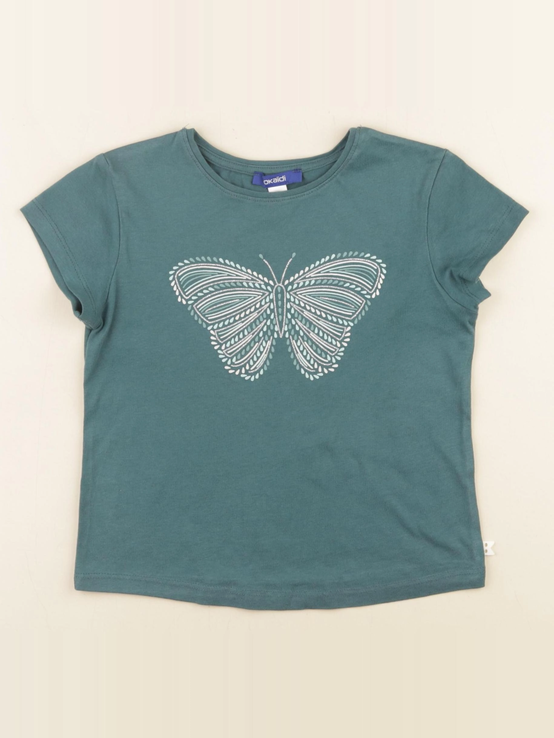 Okaidi - tee-shirt vert - 5 ans