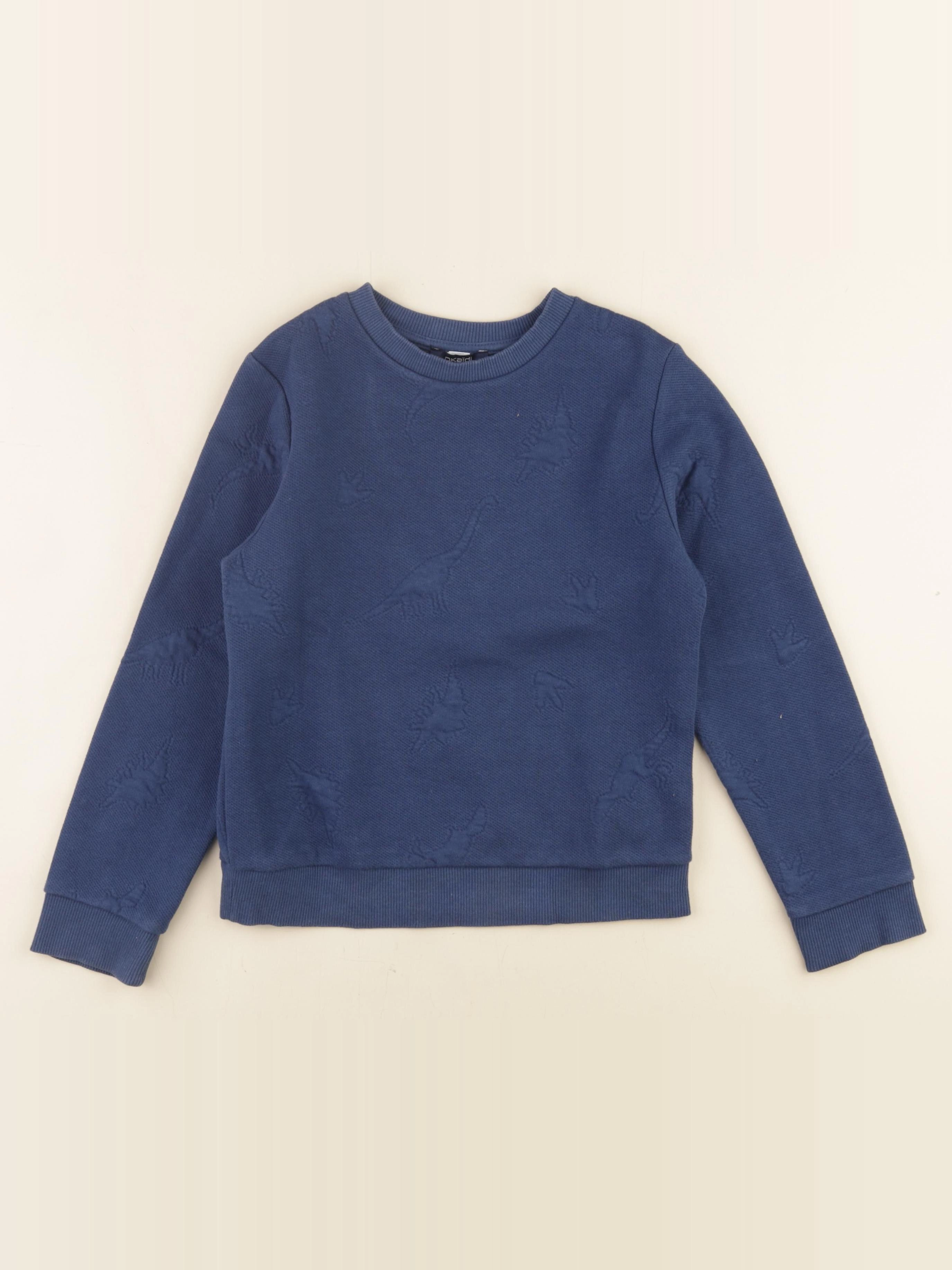 Okaidi - sweat bleu - 8 ans