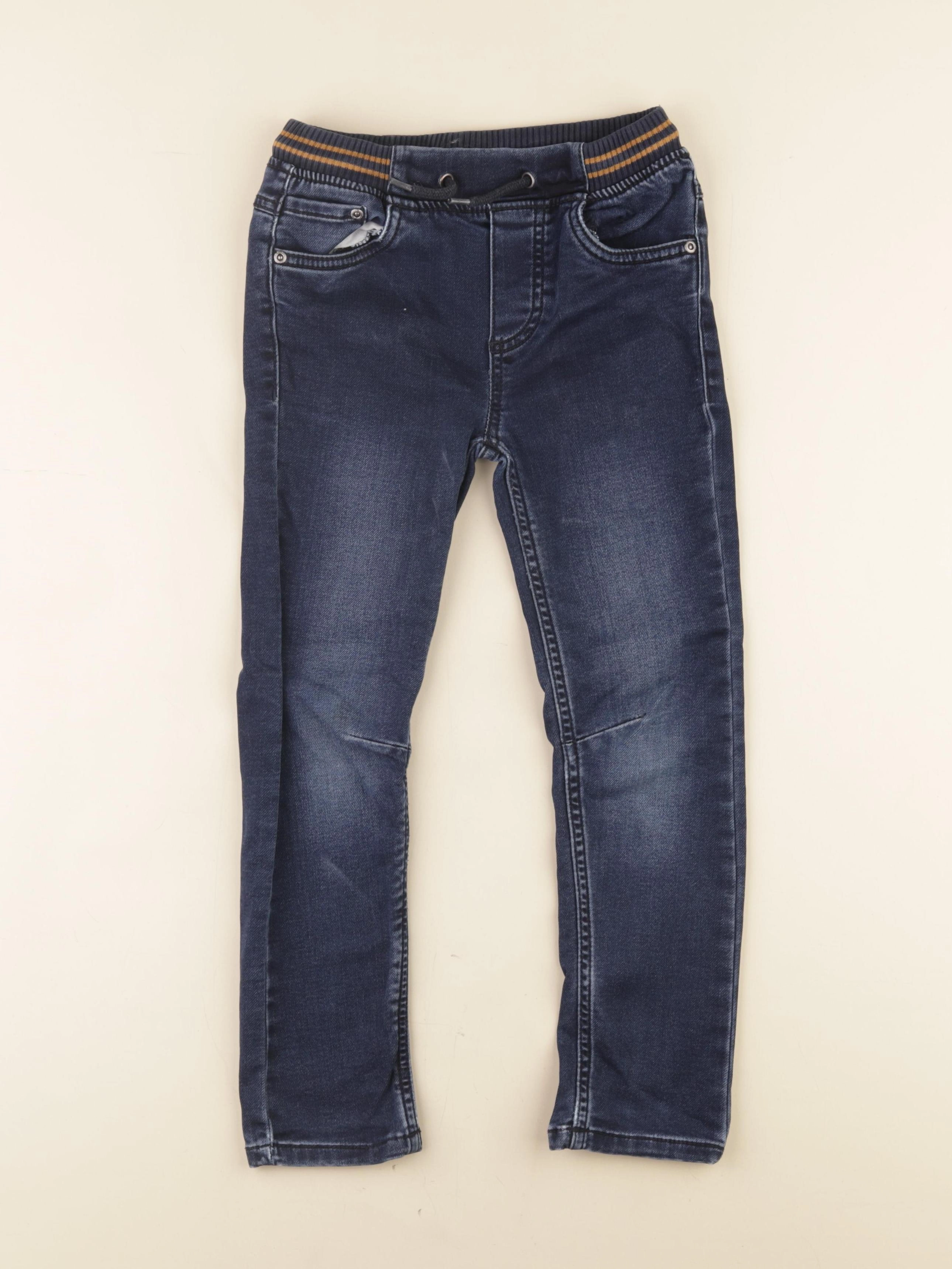 Vertbaudet - jegging bleu - 7 ans