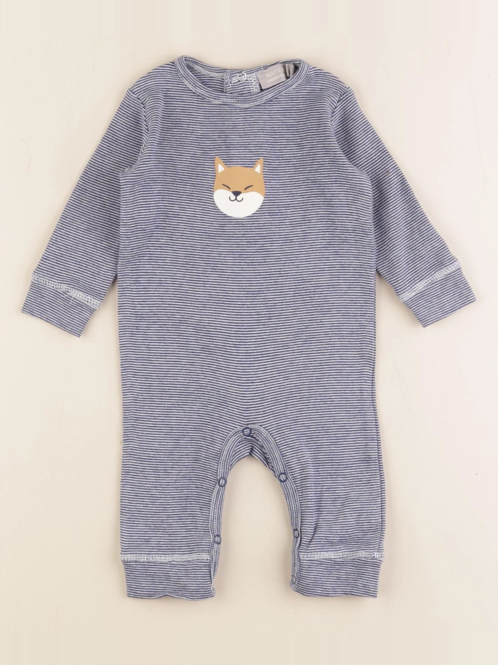 Boutchou - combinaison bleu - 3 mois