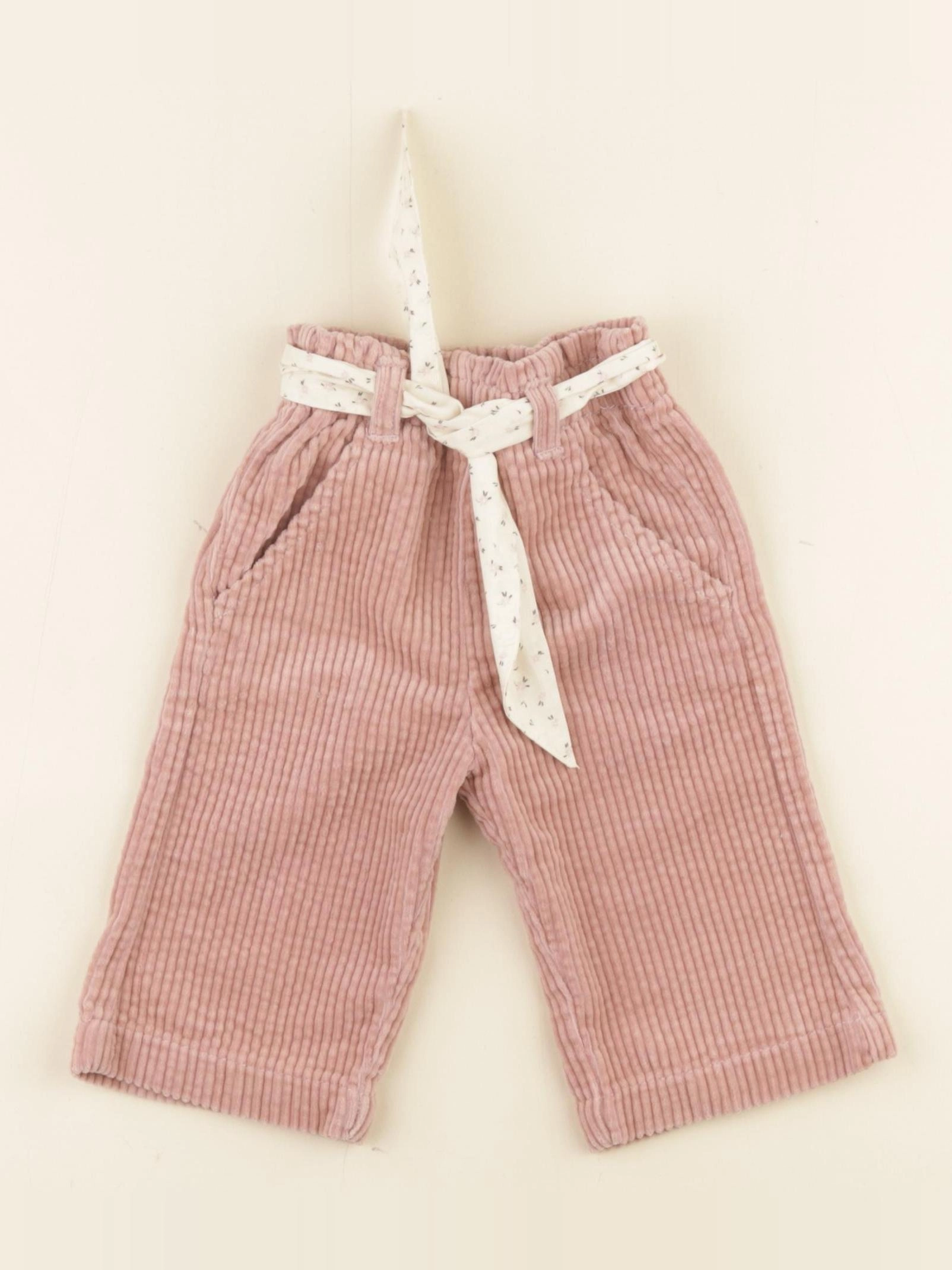 Vertbaudet - pantalon rose - 3 mois