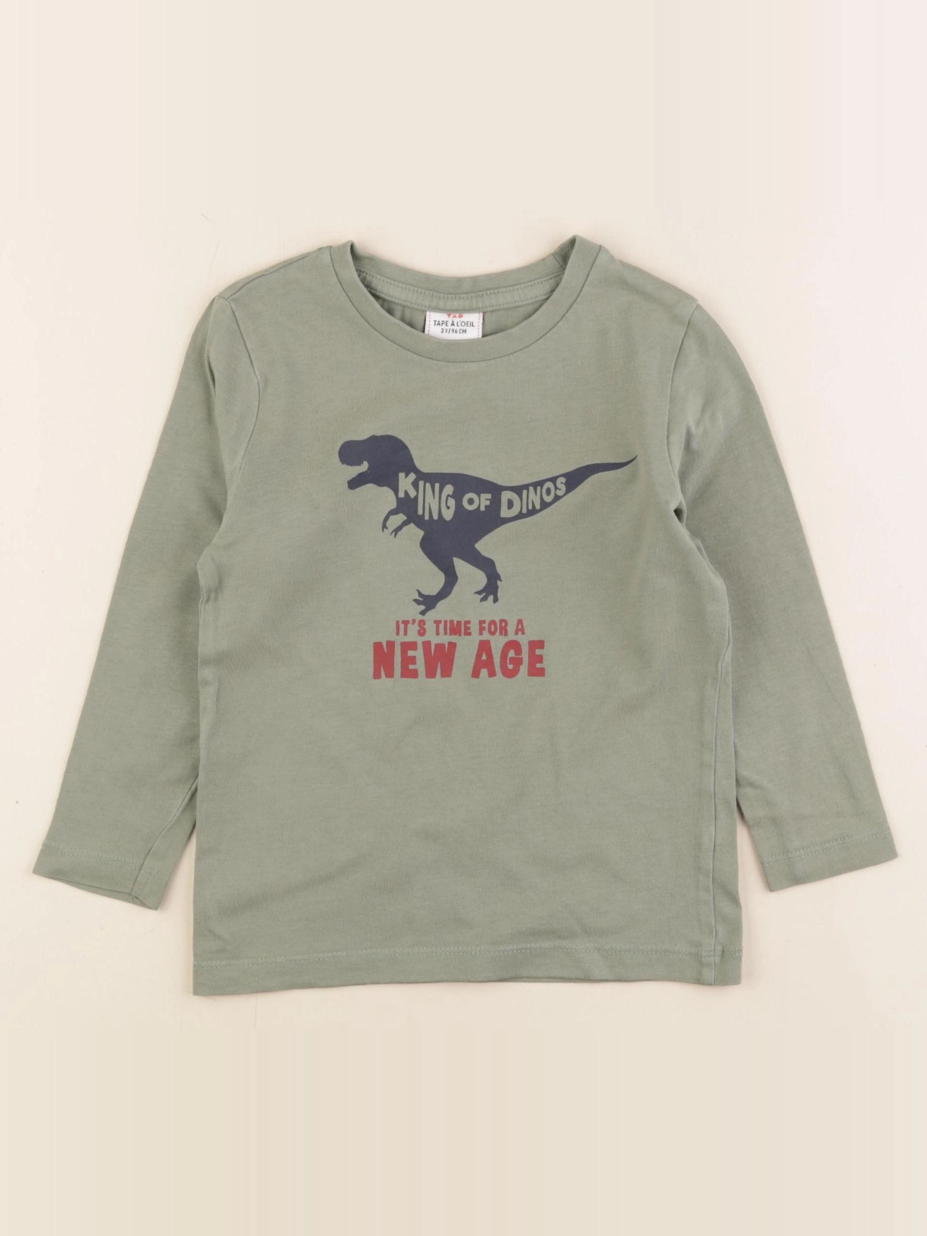 Tape à l'oeil - tee-shirt vert - 3 ans