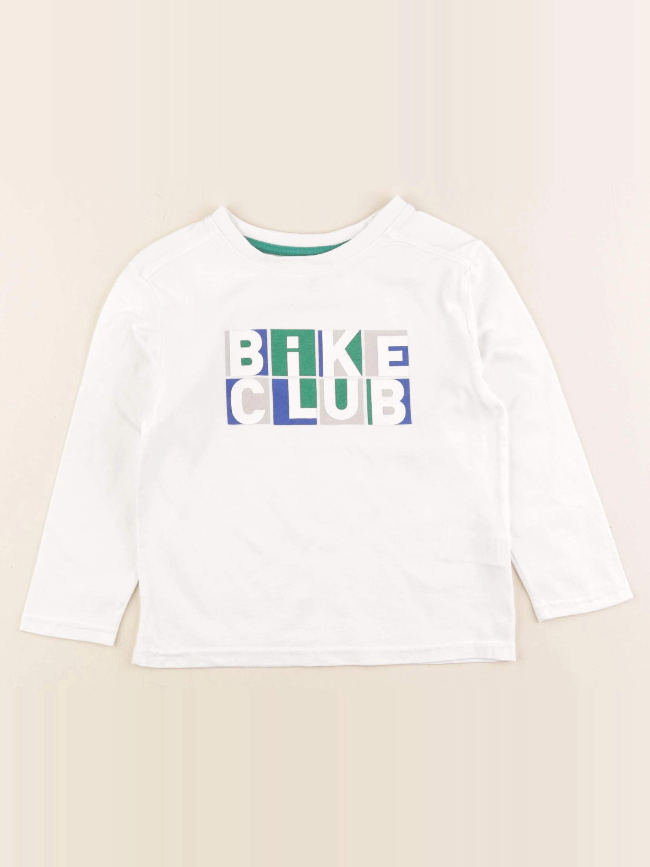 Okaidi - tee-shirt blanc - 3 ans