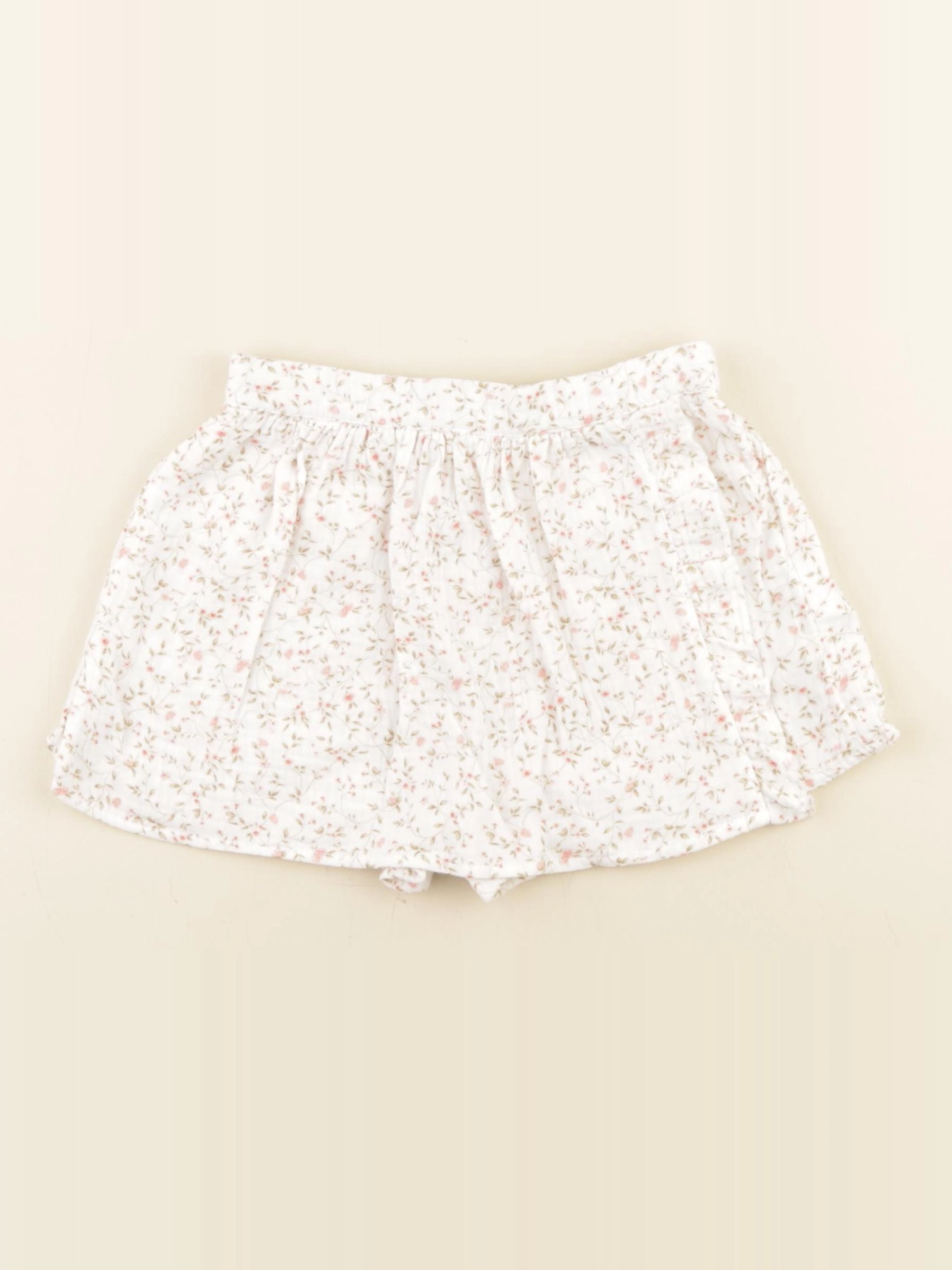 Vertbaudet - short blanc - 5 ans