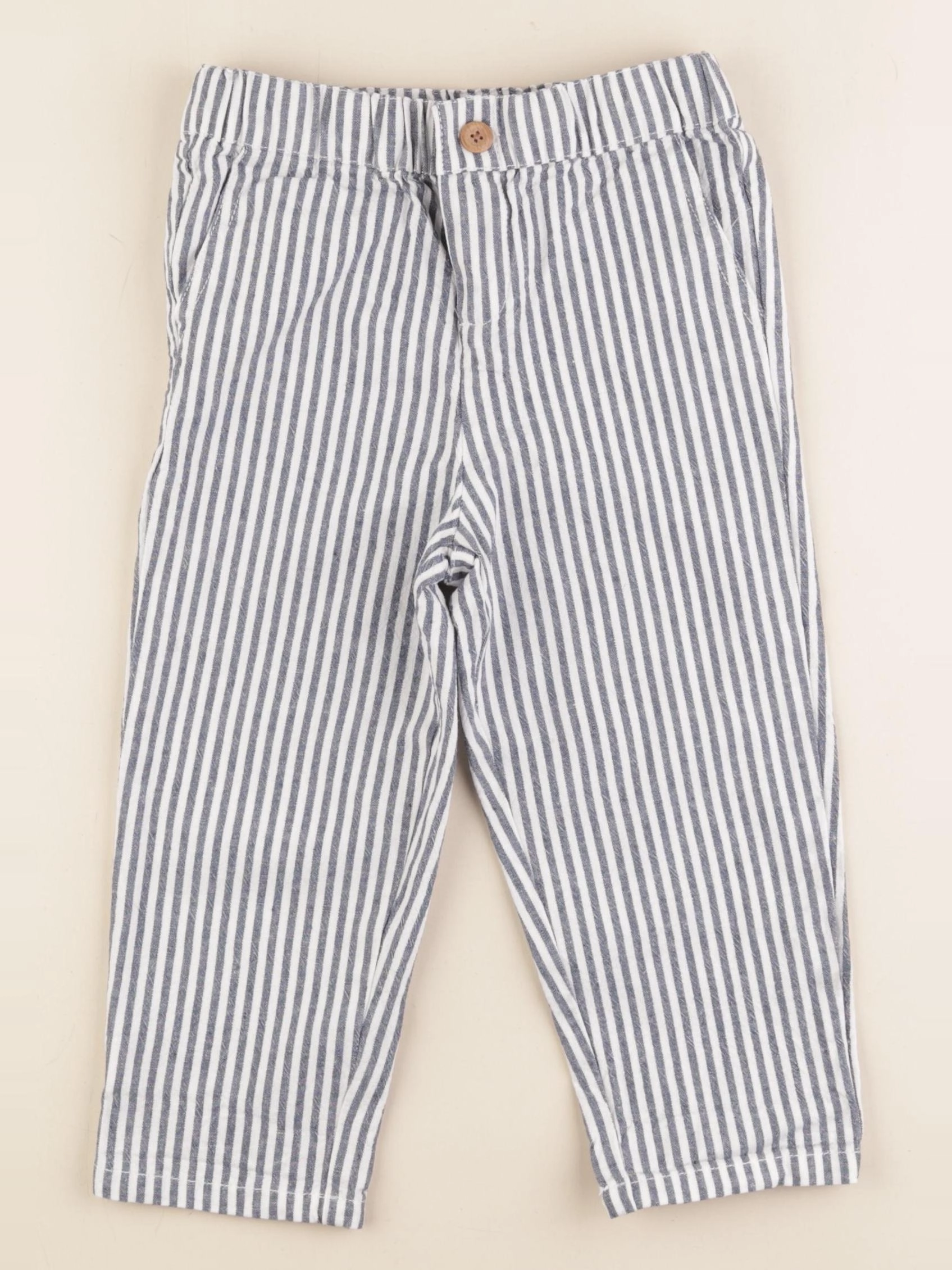 Monoprix - pantalon bleu - 3 ans