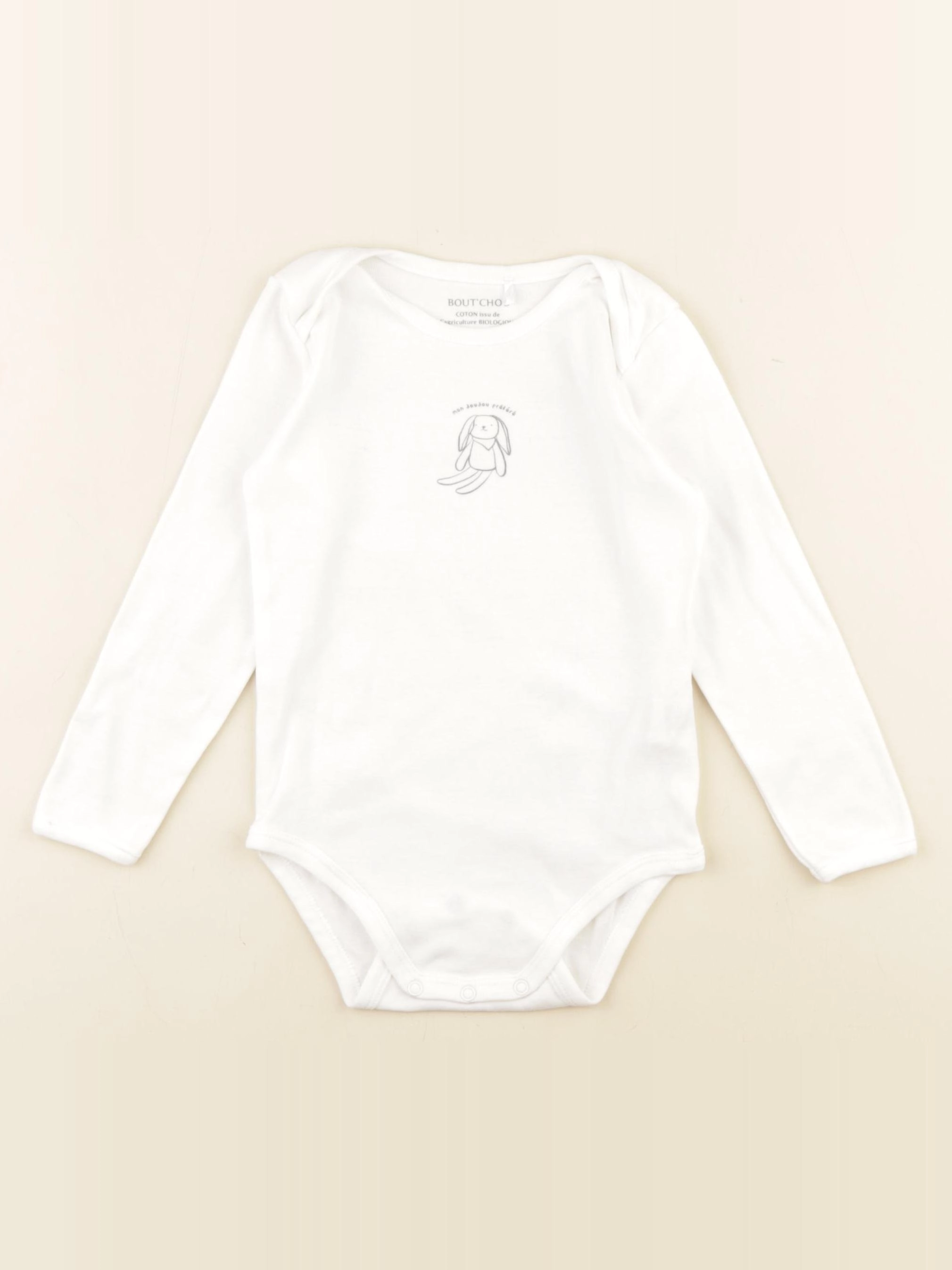 Boutchou - body blanc - 24 mois