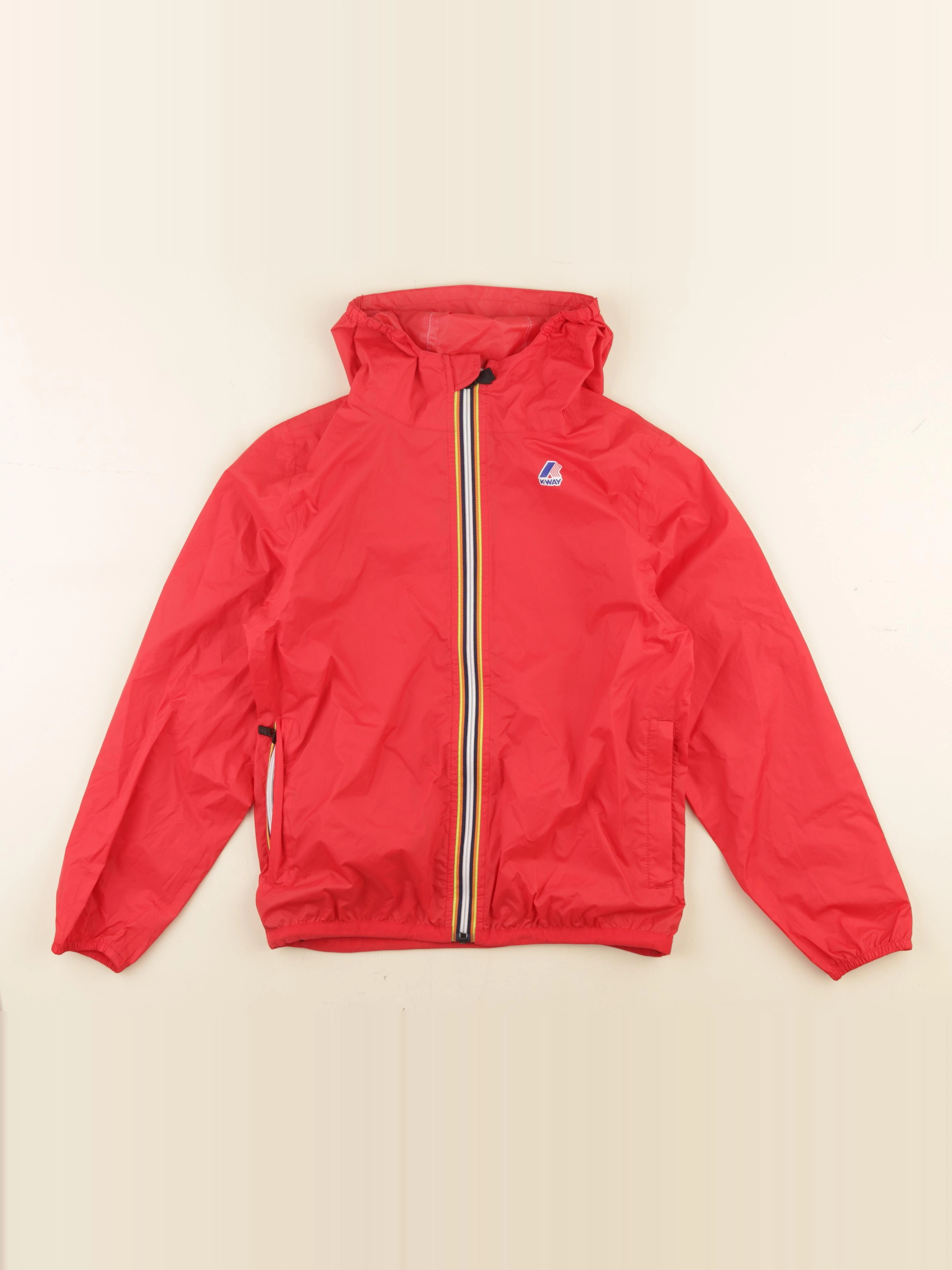 K-Way - coupe-vent rouge - 10 ans