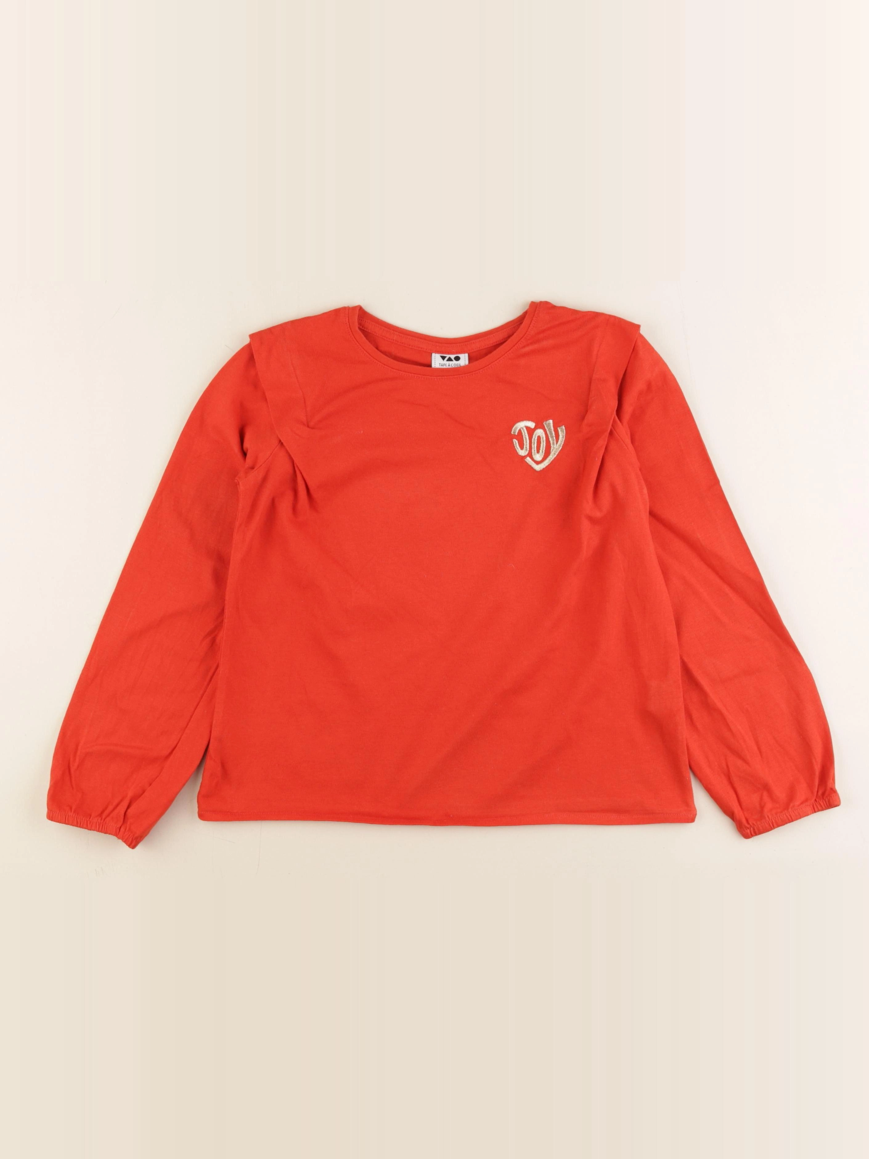 Tape à l'oeil - tee-shirt rouge - 8 ans