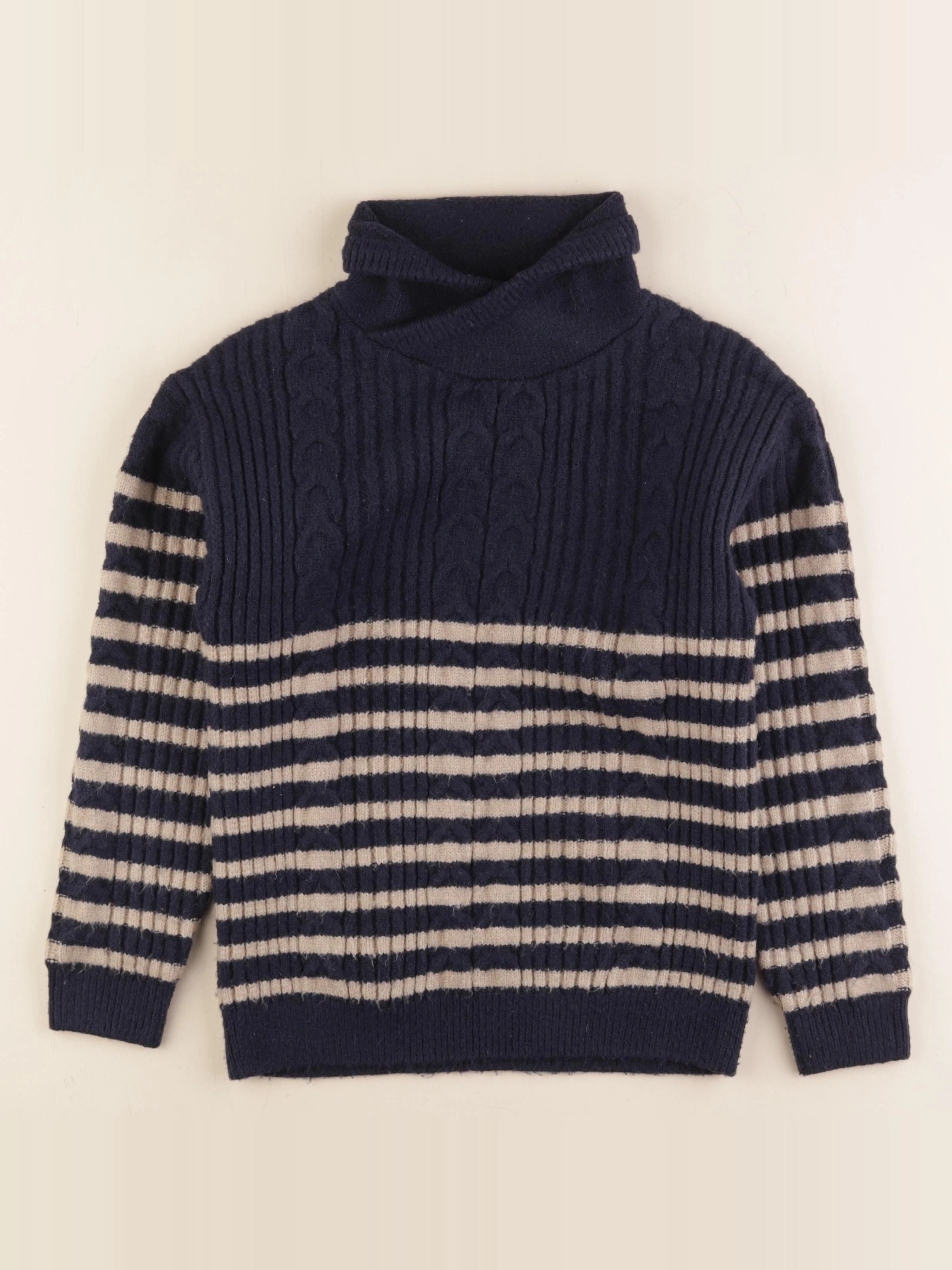 Okaidi - pull bleu - 8 ans