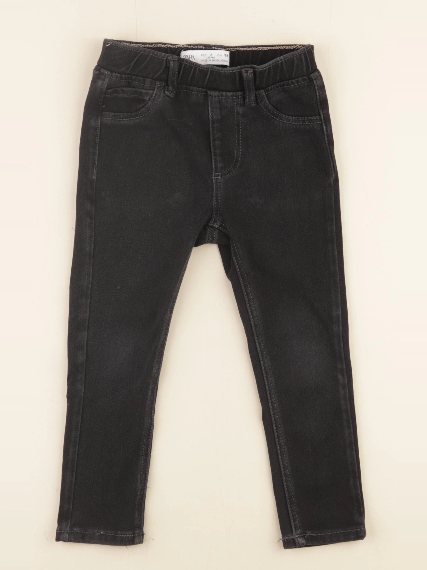 Zara - jegging noir - 3 ans