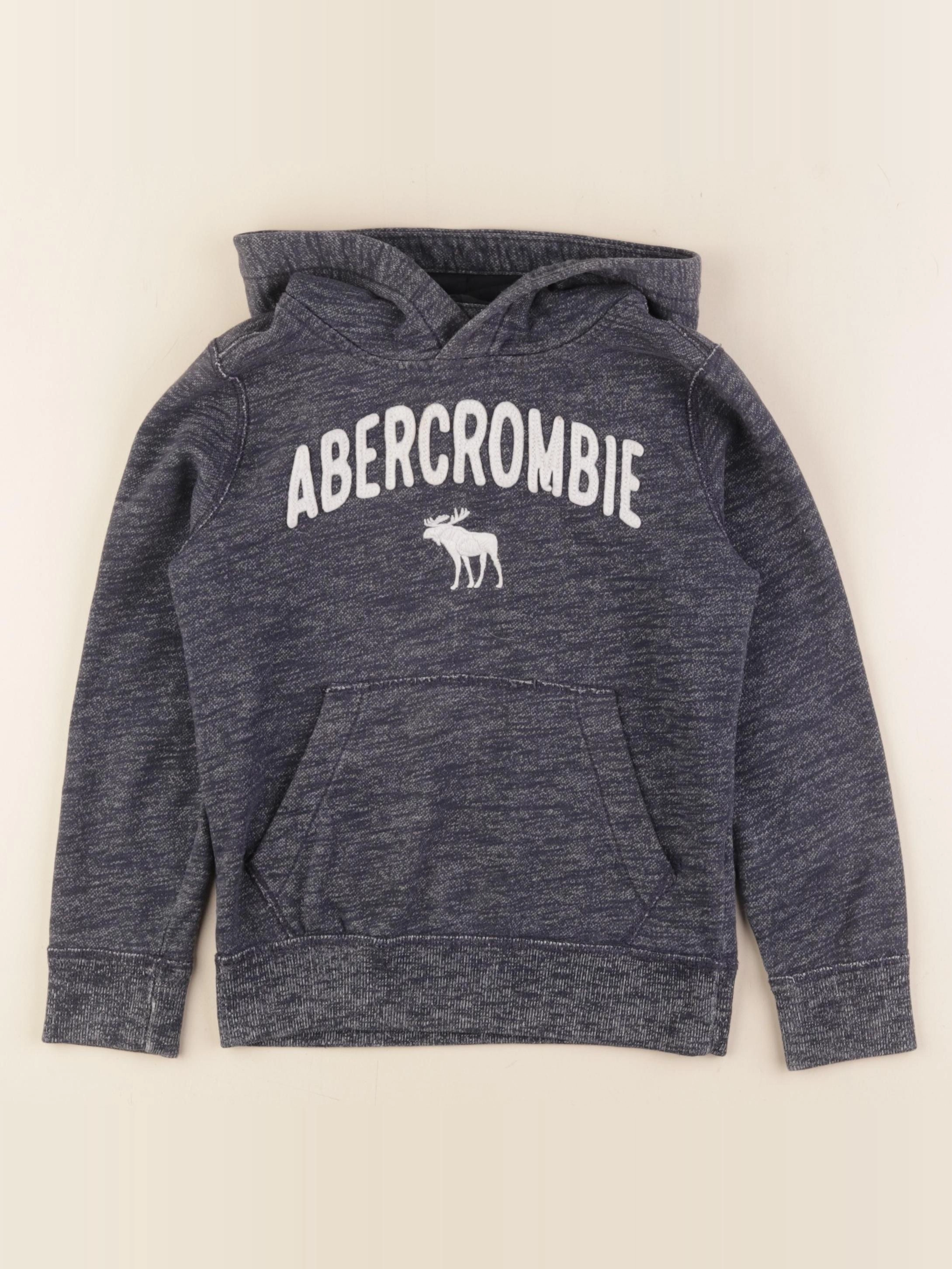 Abercrombie - sweat bleu - 5/6 ans