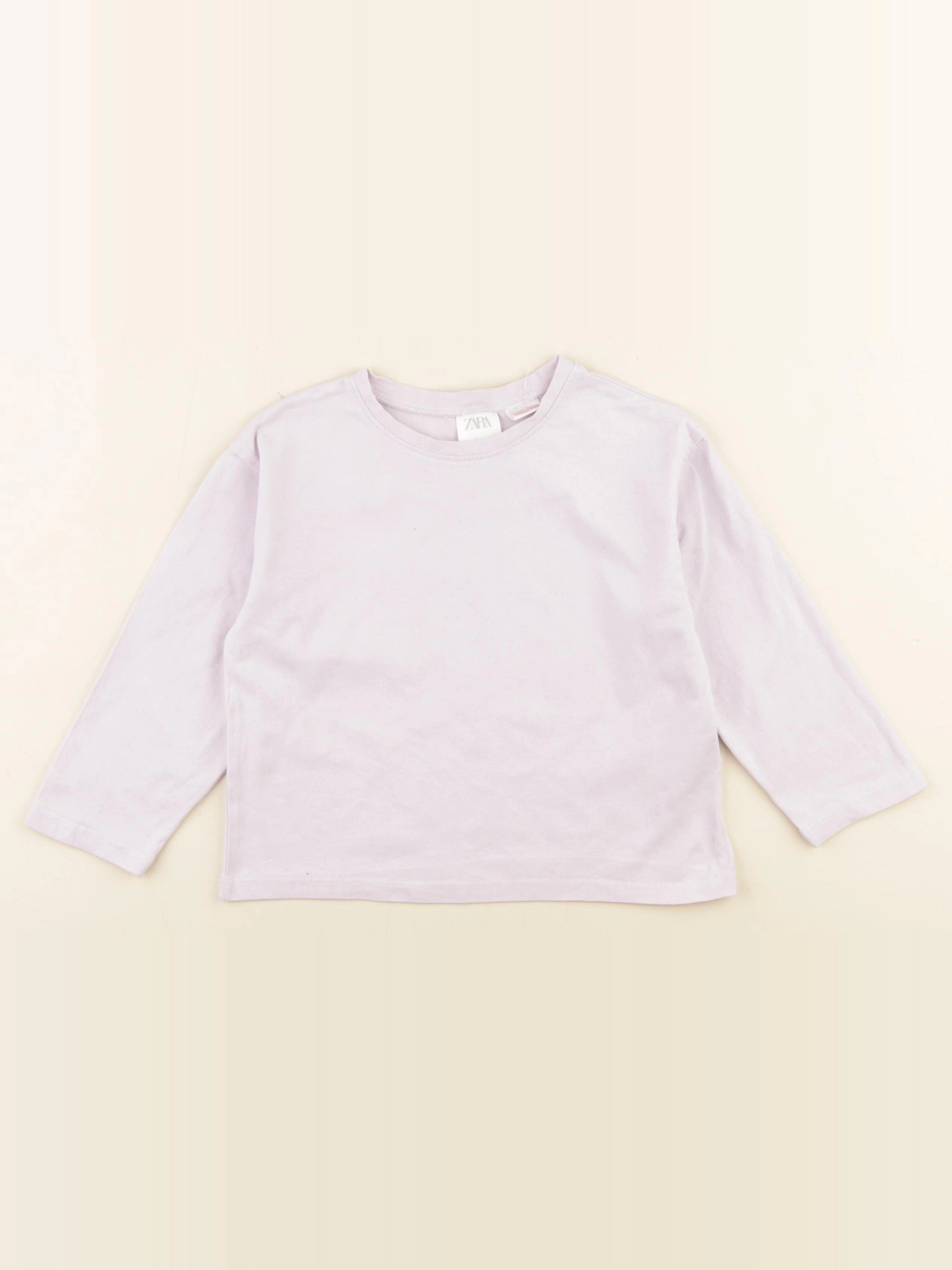 Zara - tee-shirt violet - 3 ans