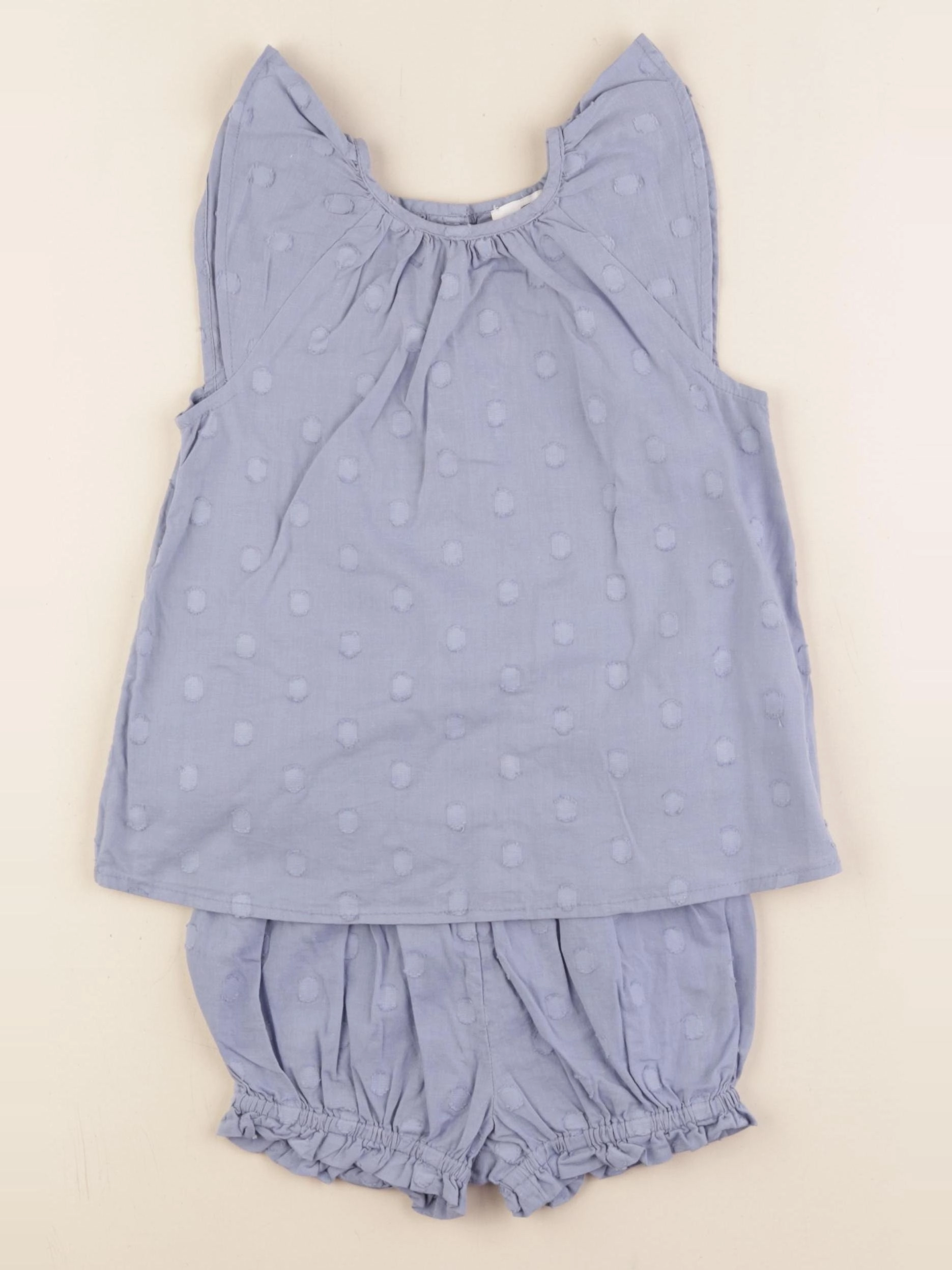 La Redoute - pyjama coton bleu - 3 ans