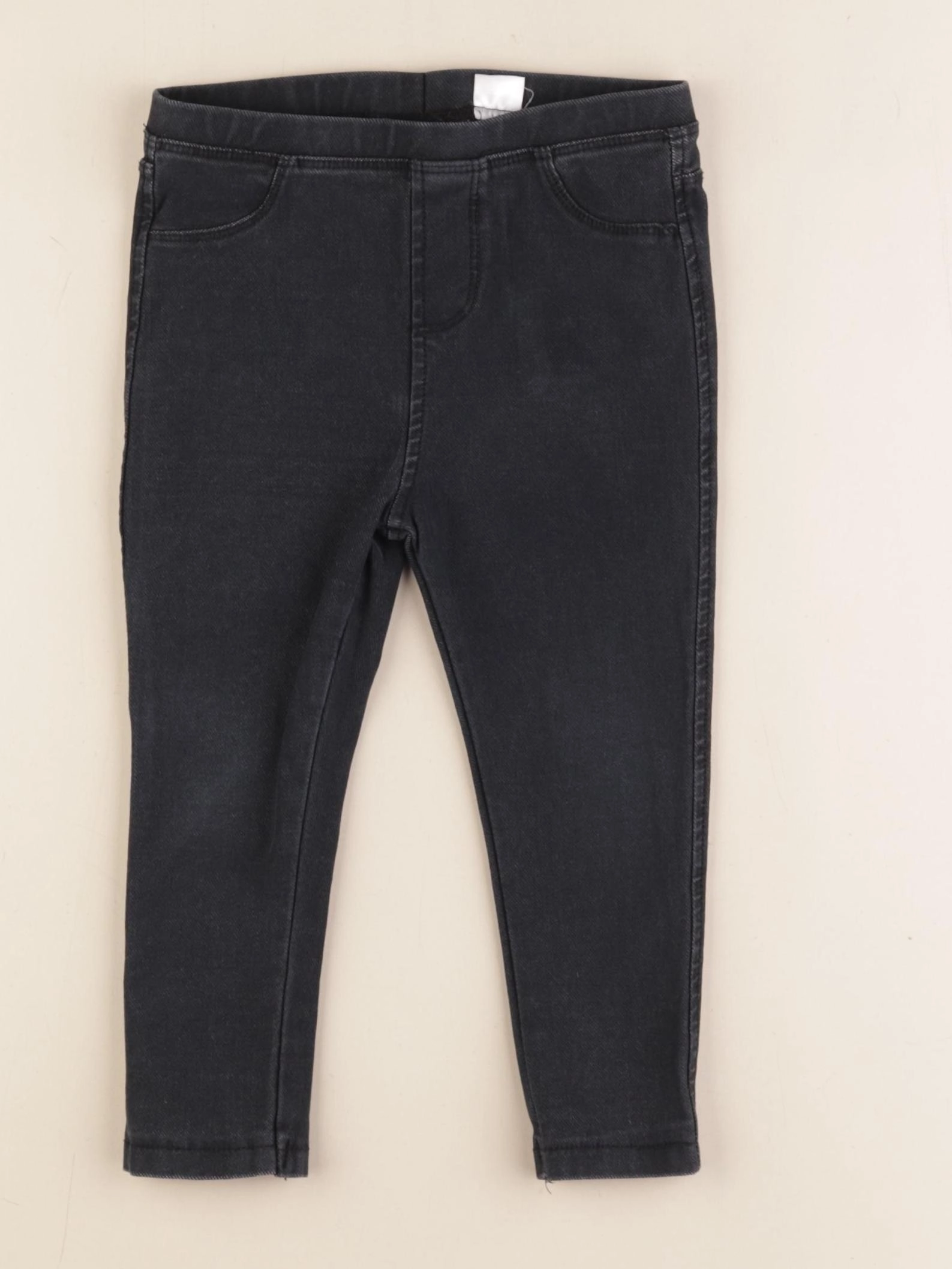 Zara - jegging noir - 18/24 mois