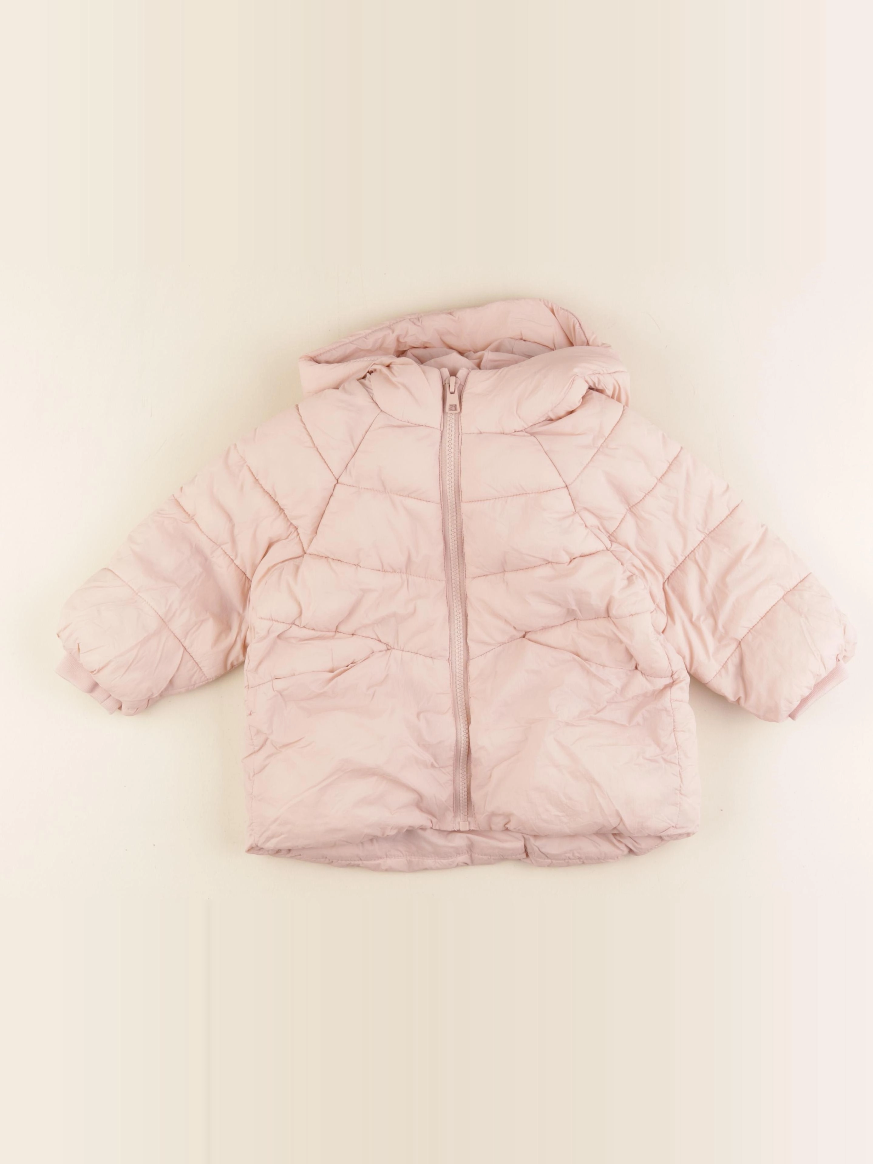 Zara - doudoune rose - 18/24 mois